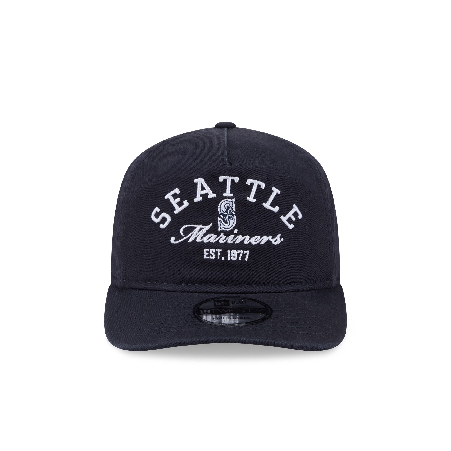Alternative view of Seattle Mariners Stacked 19Twenty Adjustable Hat
