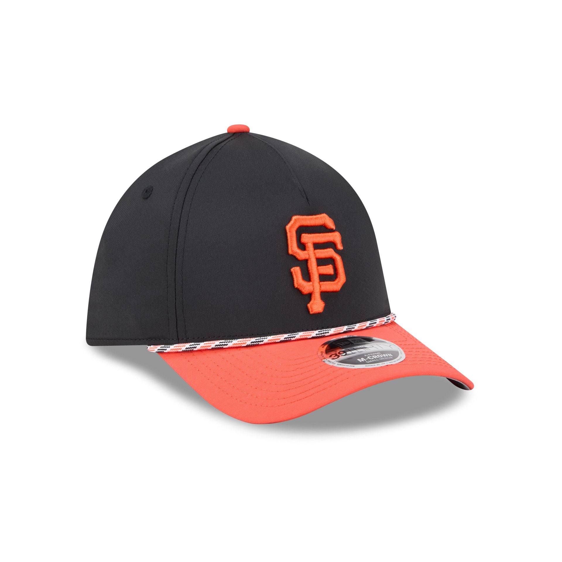 San Francisco Giants Rope 39Thirty M-Crown A-Frame Stretch Fit Hat - Image 3