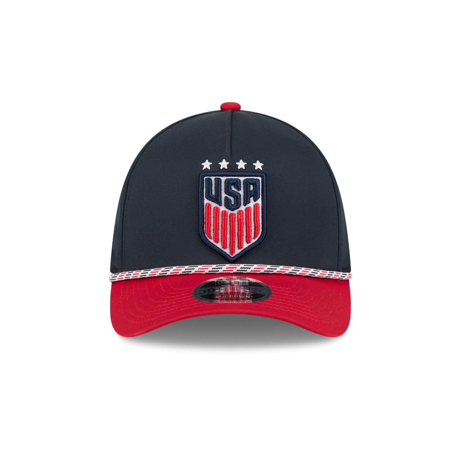 Alternative view of Us Soccer Women's National Team Rope 39Thirty M-Crown A-Frame Stretch Fit Hat