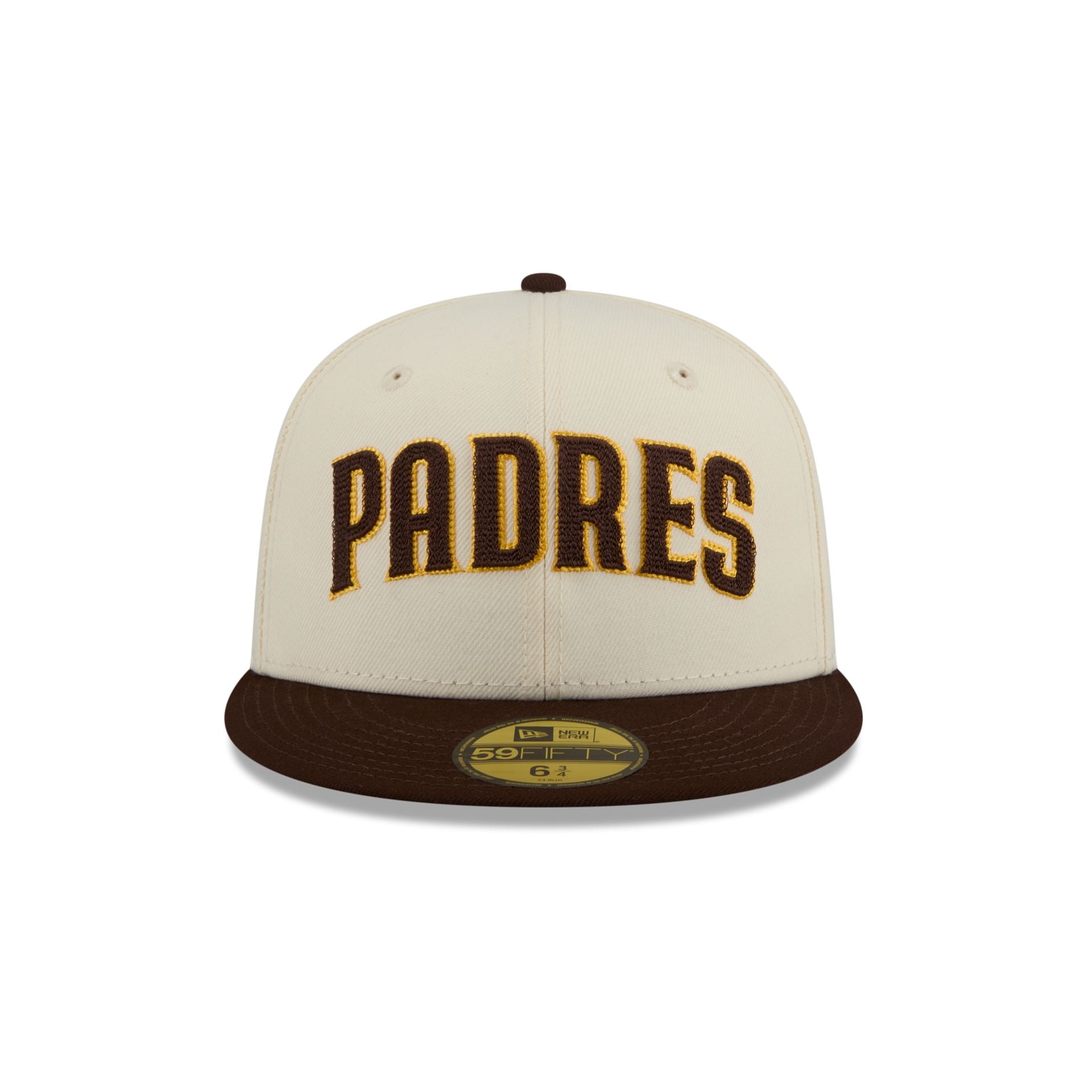 Alternative view of San Diego Padres Two Tone Stitch 59Fifty Fitted Hat
