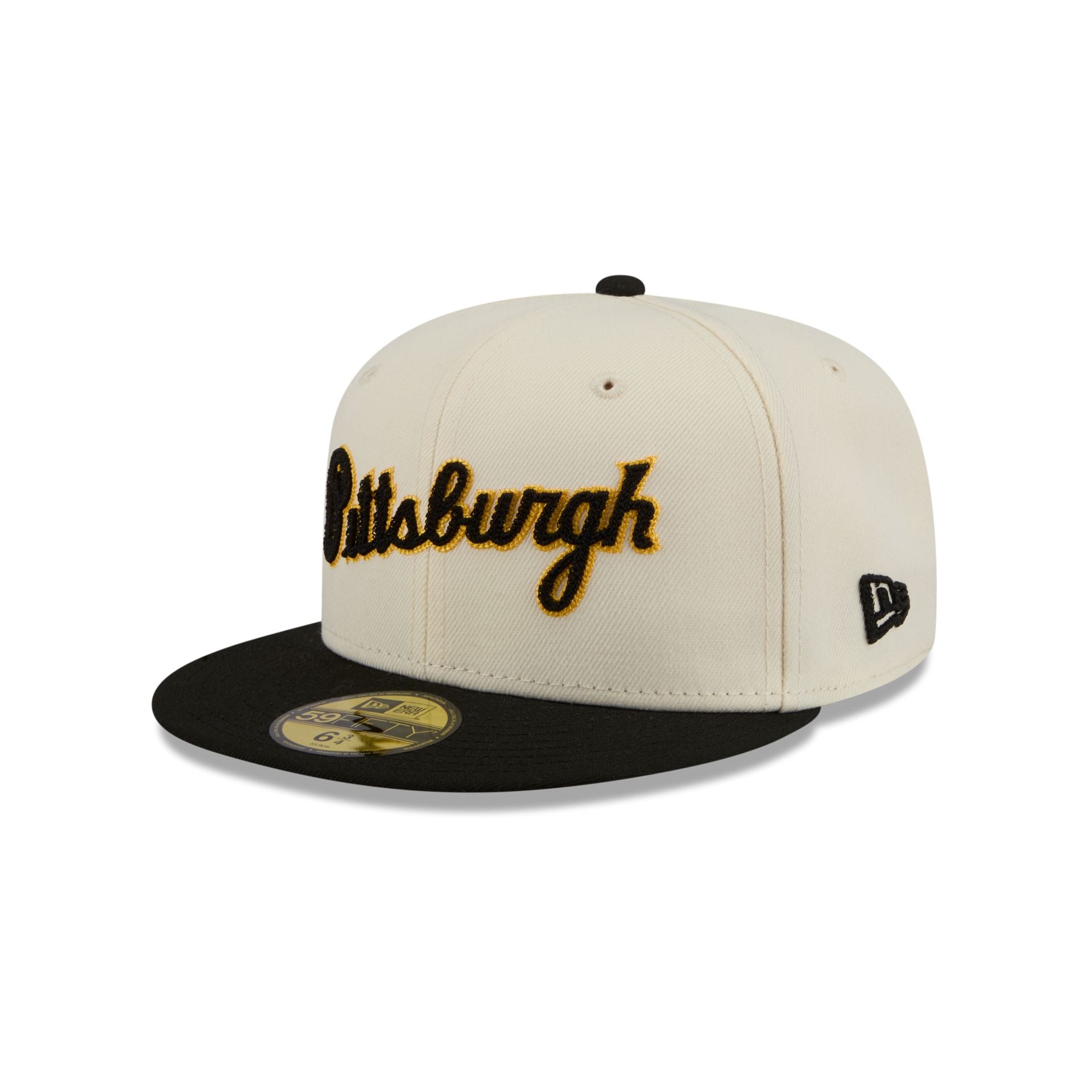 Pittsburgh Pirates Two Tone Stitch 59Fifty Fitted Hat