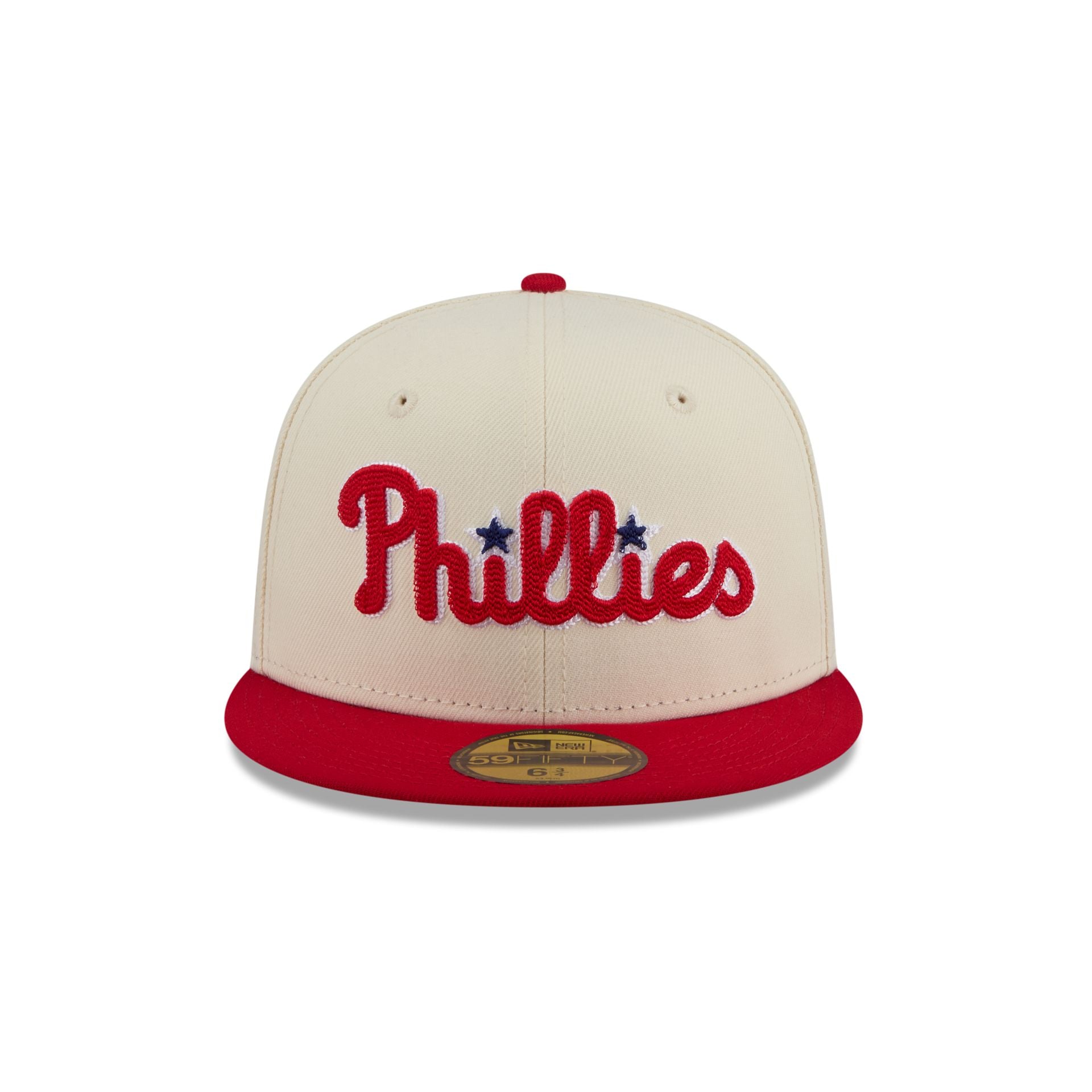 Alternative view of Philadelphia Phillies Two Tone Stitch 59Fifty Fitted Hat