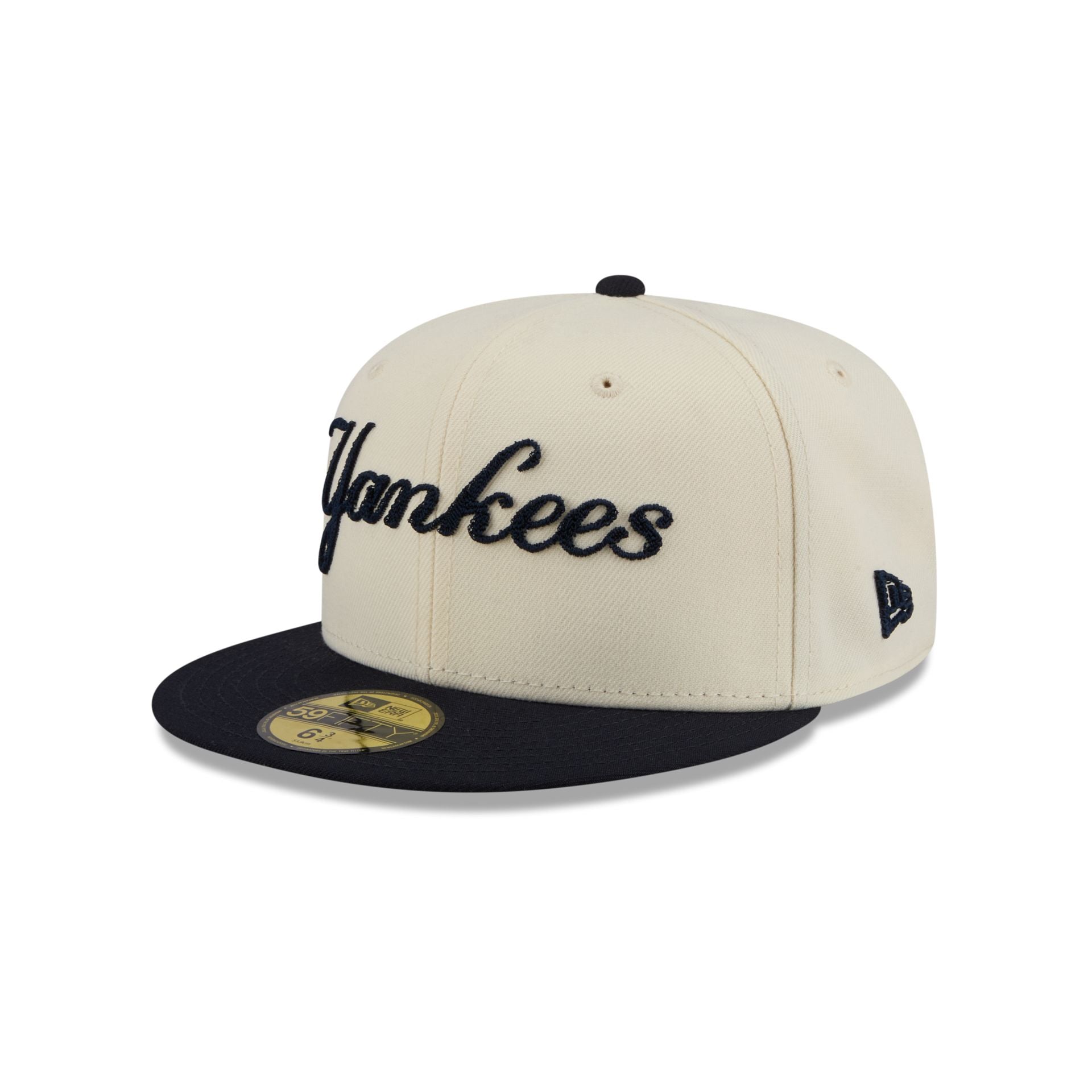 New York Yankees Two Tone Stitch 59Fifty Fitted Hat
