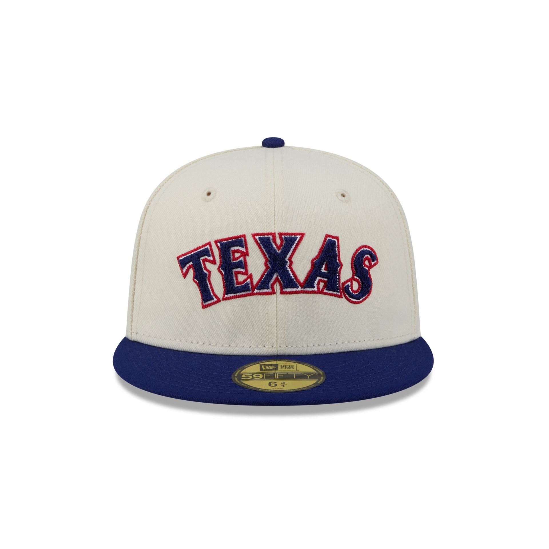 Alternative view of Texas Rangers Two Tone Stitch 59Fifty Fitted Hat