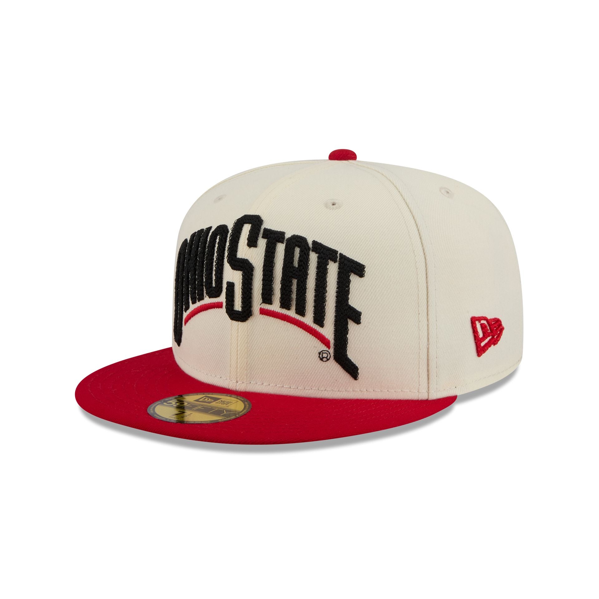 Ohio State Buckeyes Two Tone Stitch 59Fifty Fitted Hat