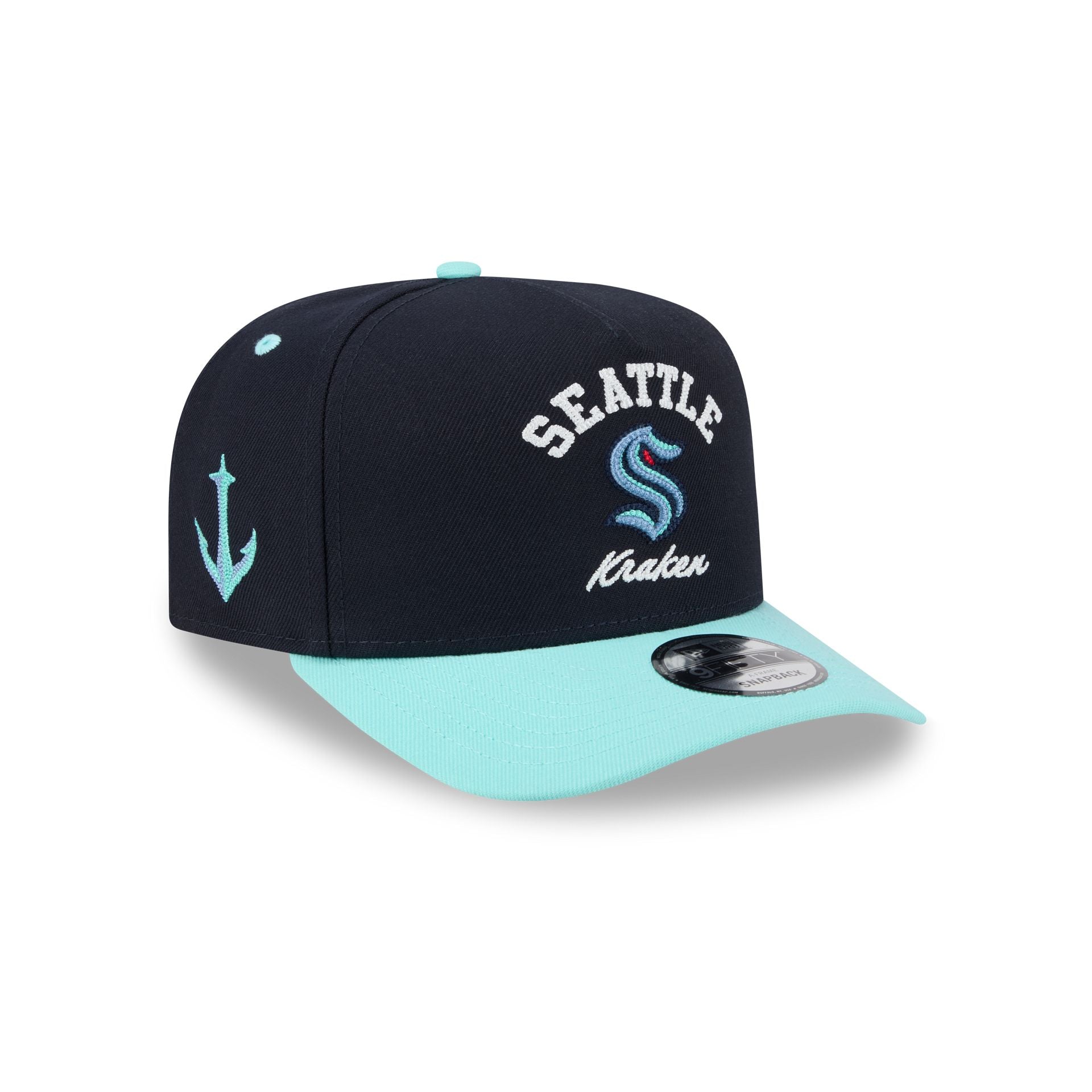 Seattle Kraken Arched 9Fifty A-Frame Snapback Hat