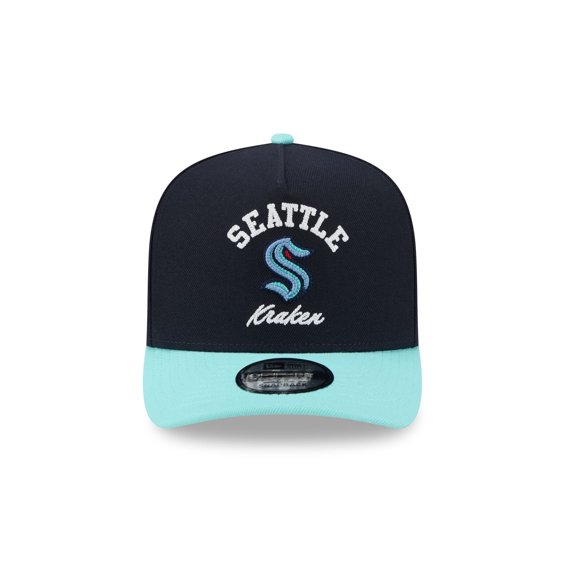 Alternative view of Seattle Kraken Arched 9Fifty A-Frame Snapback Hat