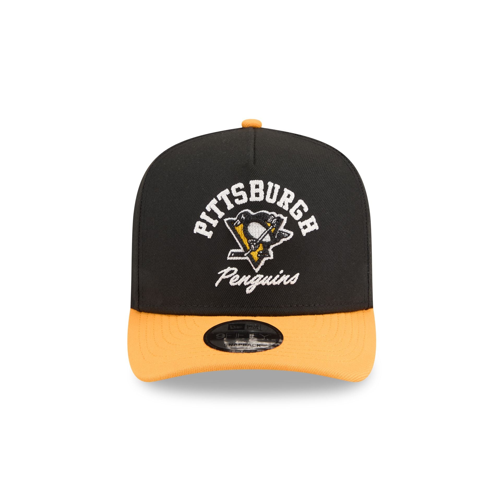 Alternative view of Pittsburgh Penguins Arched 9Fifty A-Frame Snapback Hat