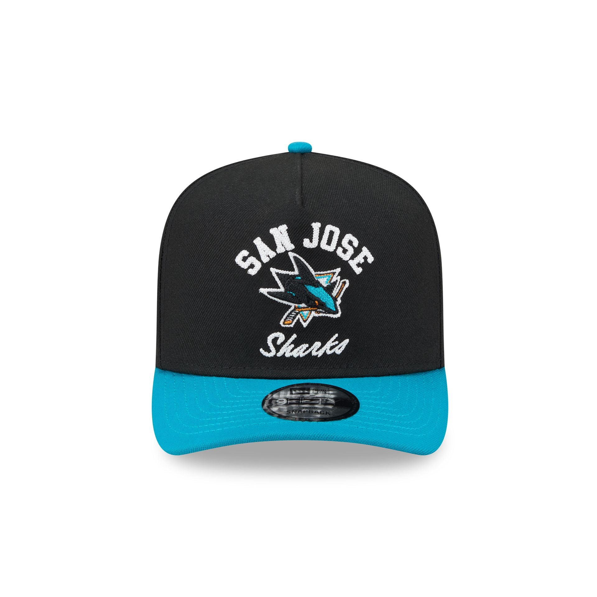 Alternative view of San Jose Sharks Arched 9Fifty A-Frame Snapback Hat