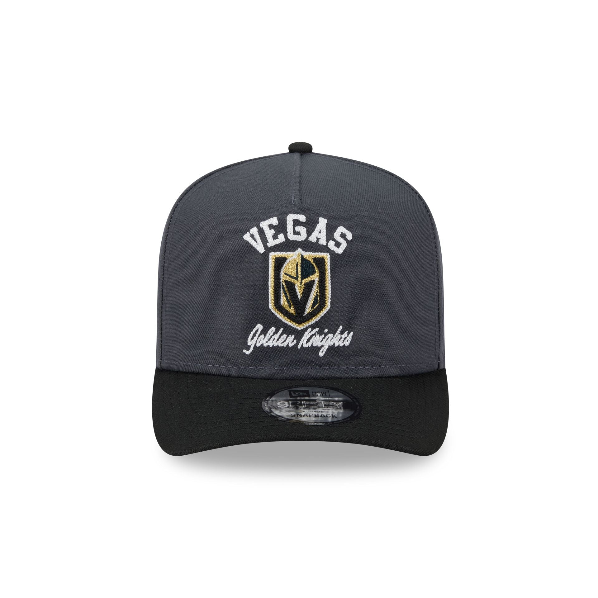 Alternative view of Vegas Golden Knights Arched 9Fifty A-Frame Snapback Hat