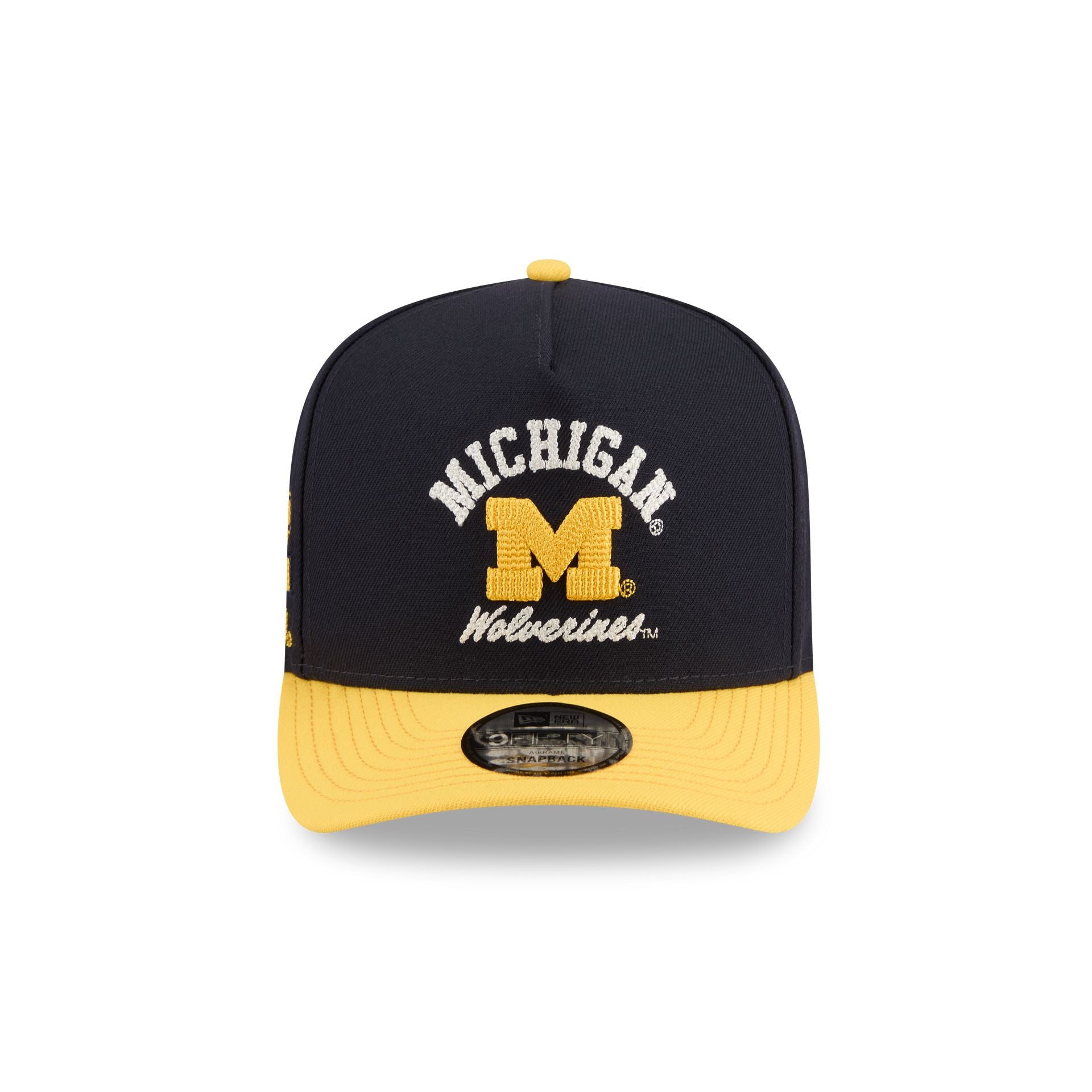 Alternative view of Michigan Wolverines Arched 9Fifty A-Frame Snapback Hat