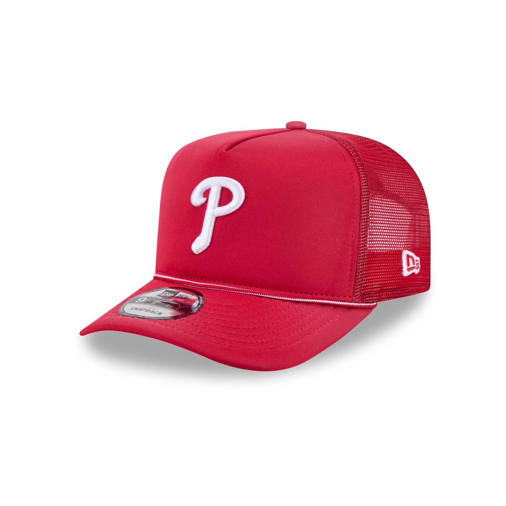 Philadelphia Phillies Worn 9Fifty A-Frame Trucker Hat