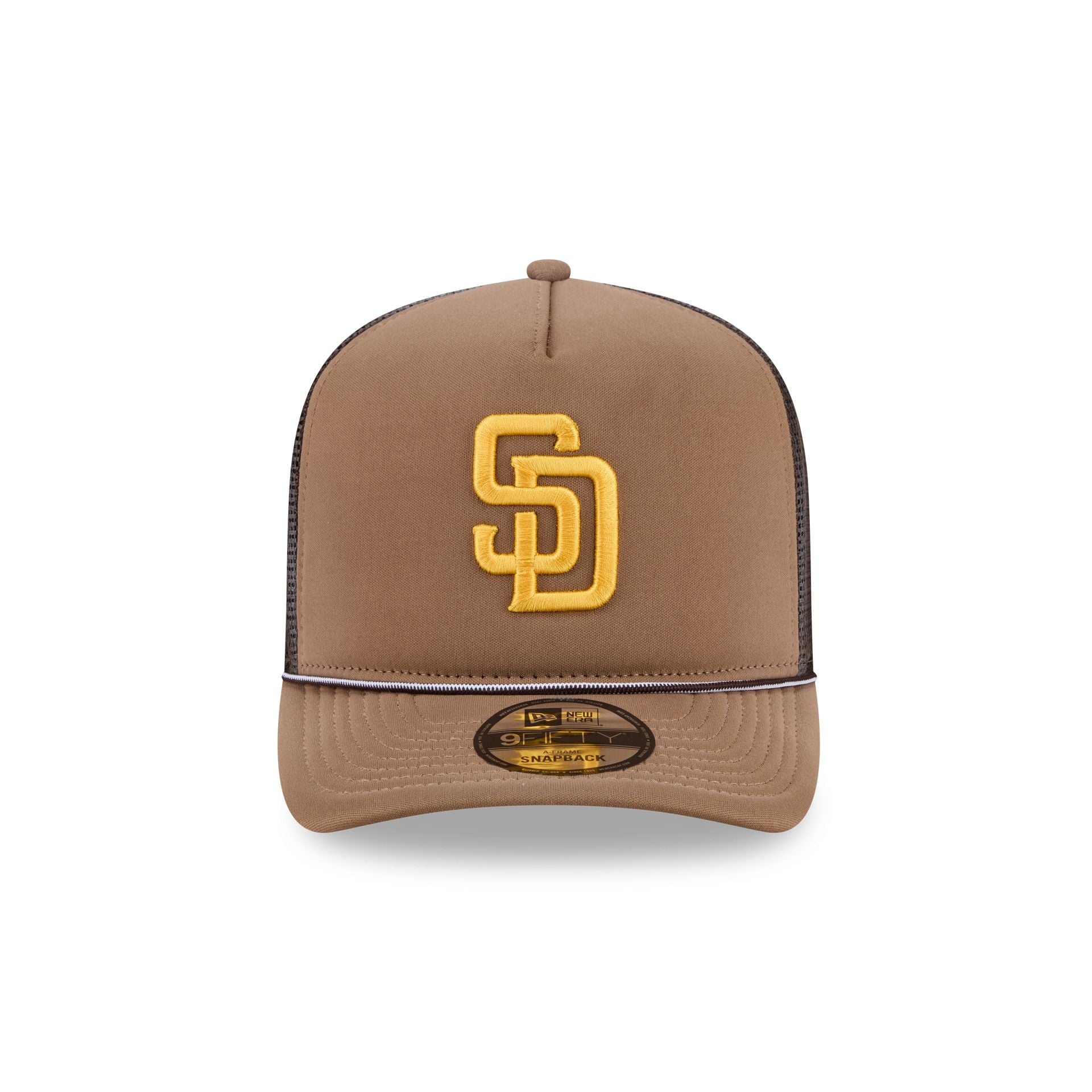 San Diego Padres Worn 9Fifty A-Frame Trucker Hat - Image 2