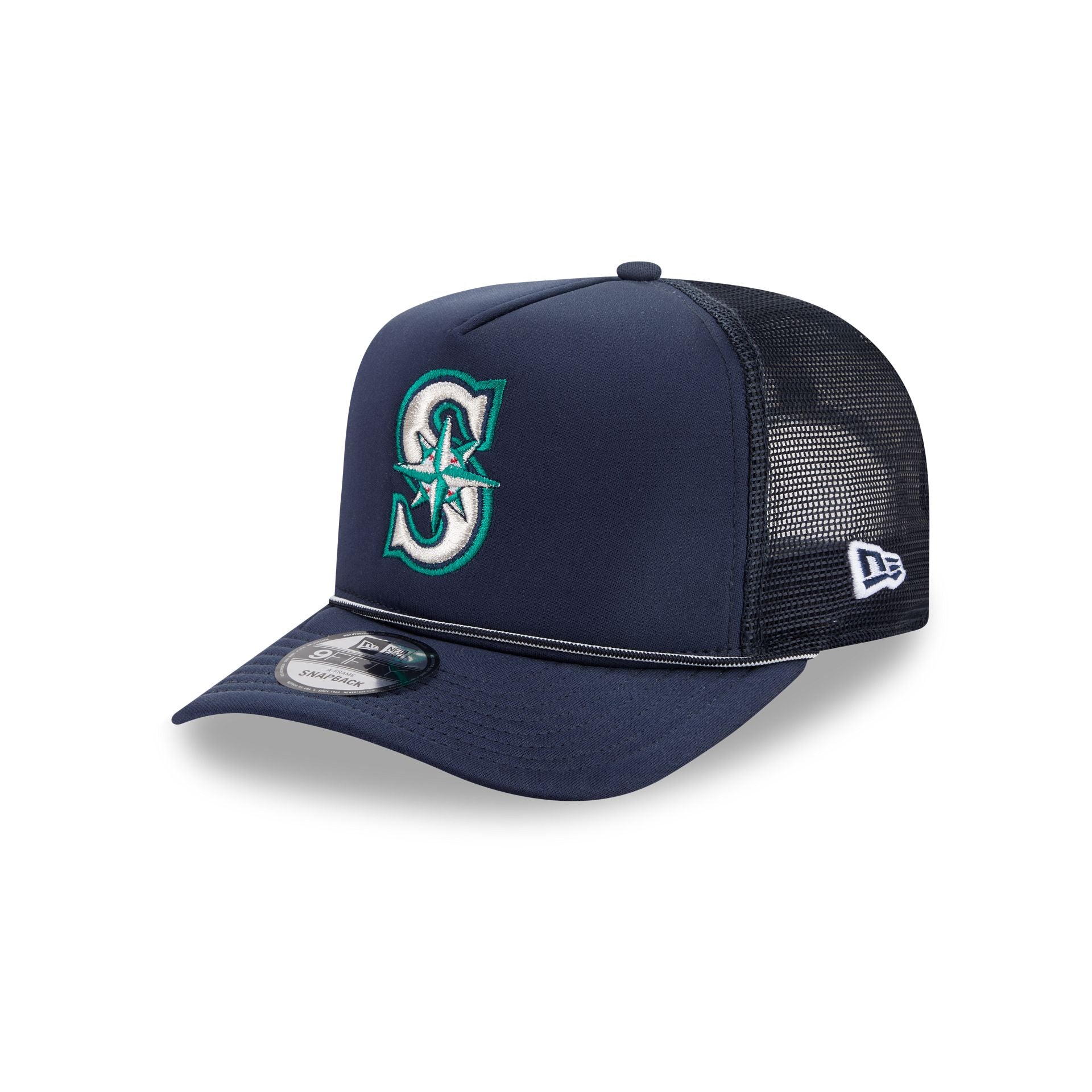 Seattle Mariners Worn 9Fifty A-Frame Trucker Hat