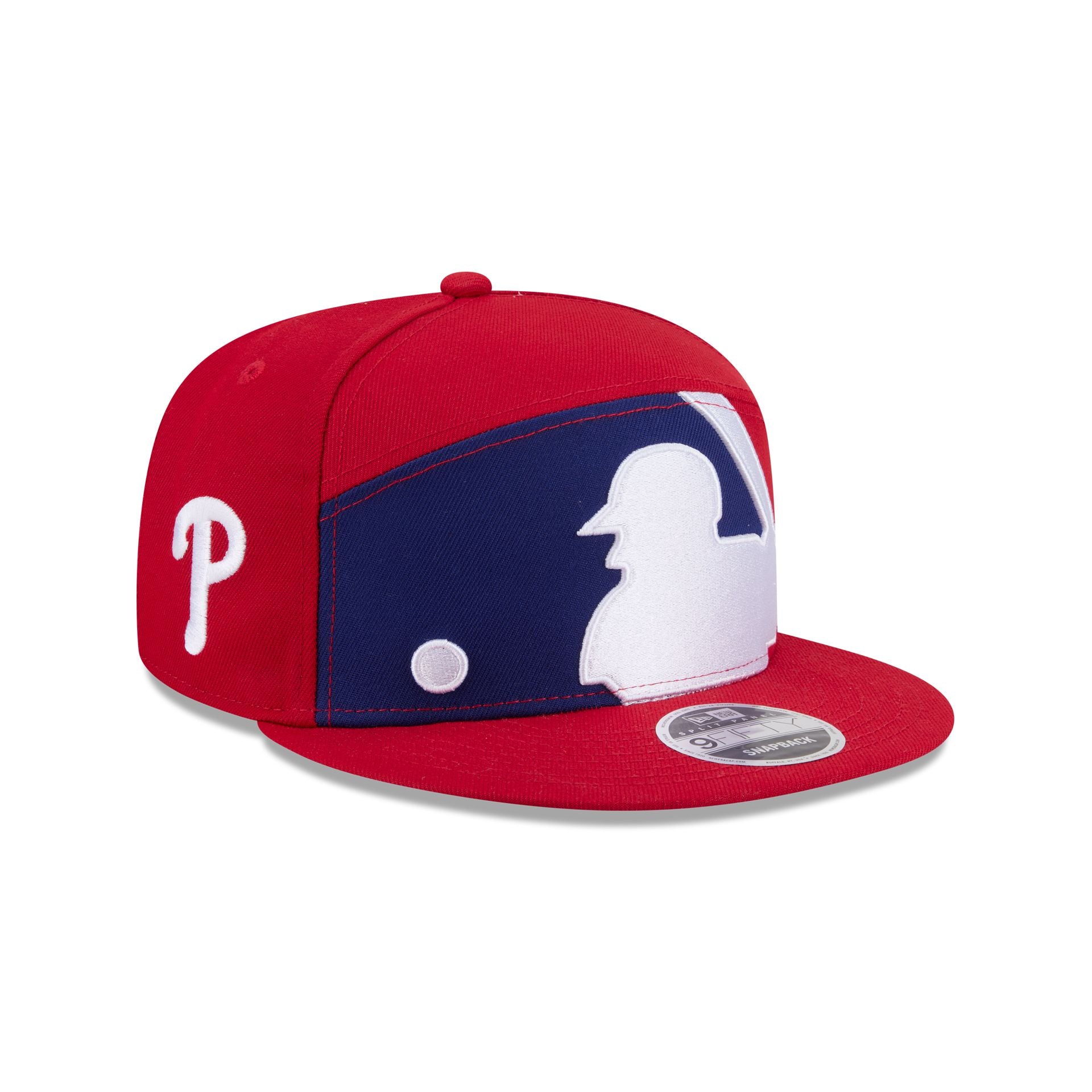 Philadelphia Phillies Batter Split Panel 9Fifty Snapback Hat