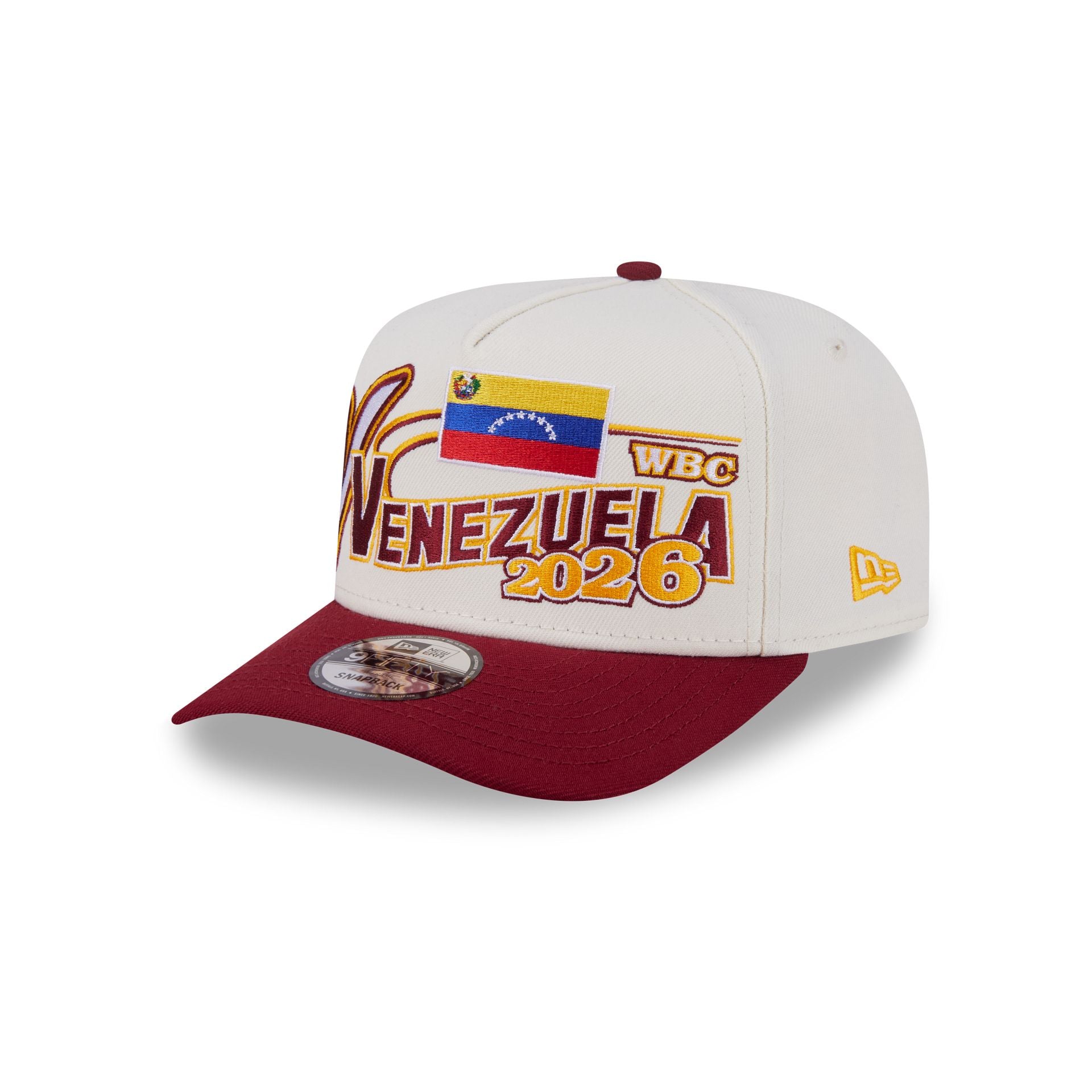 Venezuela Chrome White Classic 9Fifty A-Frame Snapback Hat