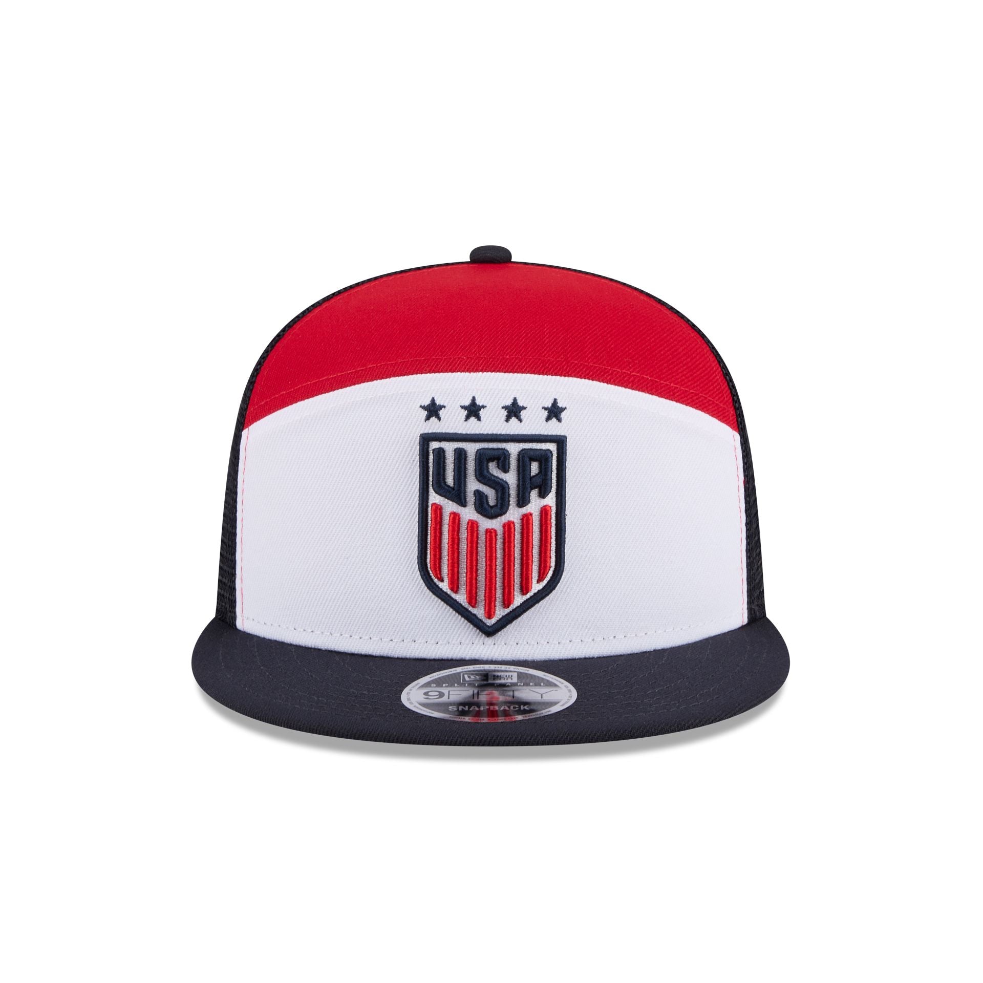 Alternative view of Us Soccer Women's National Team Block Split Panel 9Fifty Trucker Hat