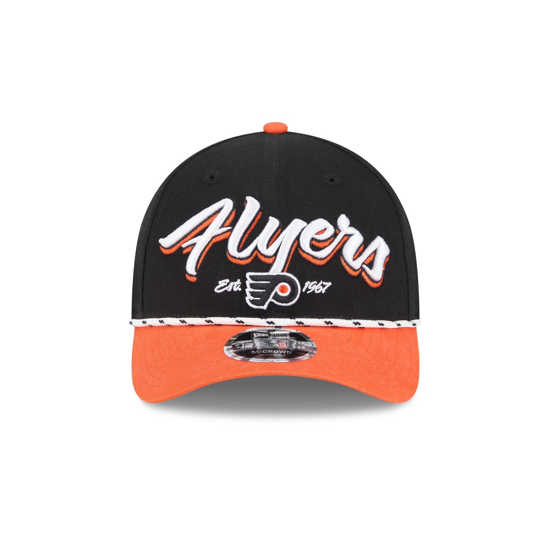 Alternative view of Philadelphia Flyers Team Loyal 9Forty M-Crown Snapback Hat