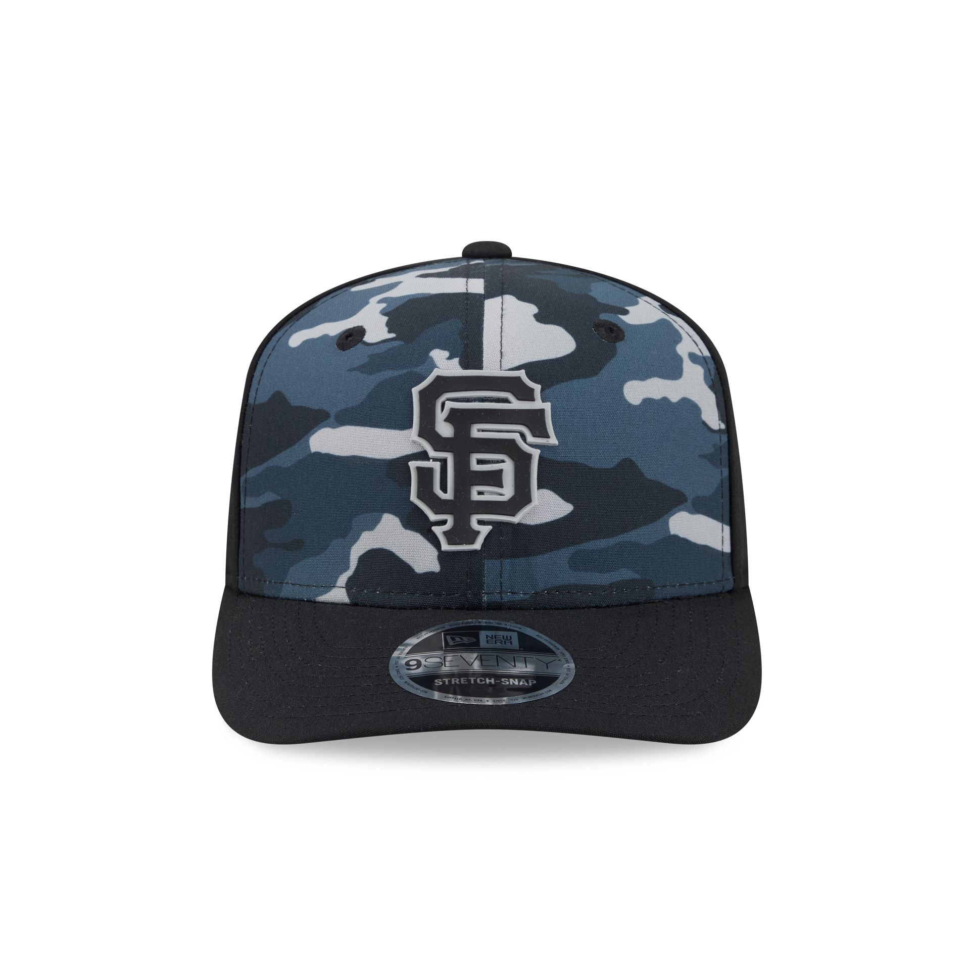 Alternative view of San Francisco Giants Black Camo Performance 9Seventy Stretch-Snap Hat