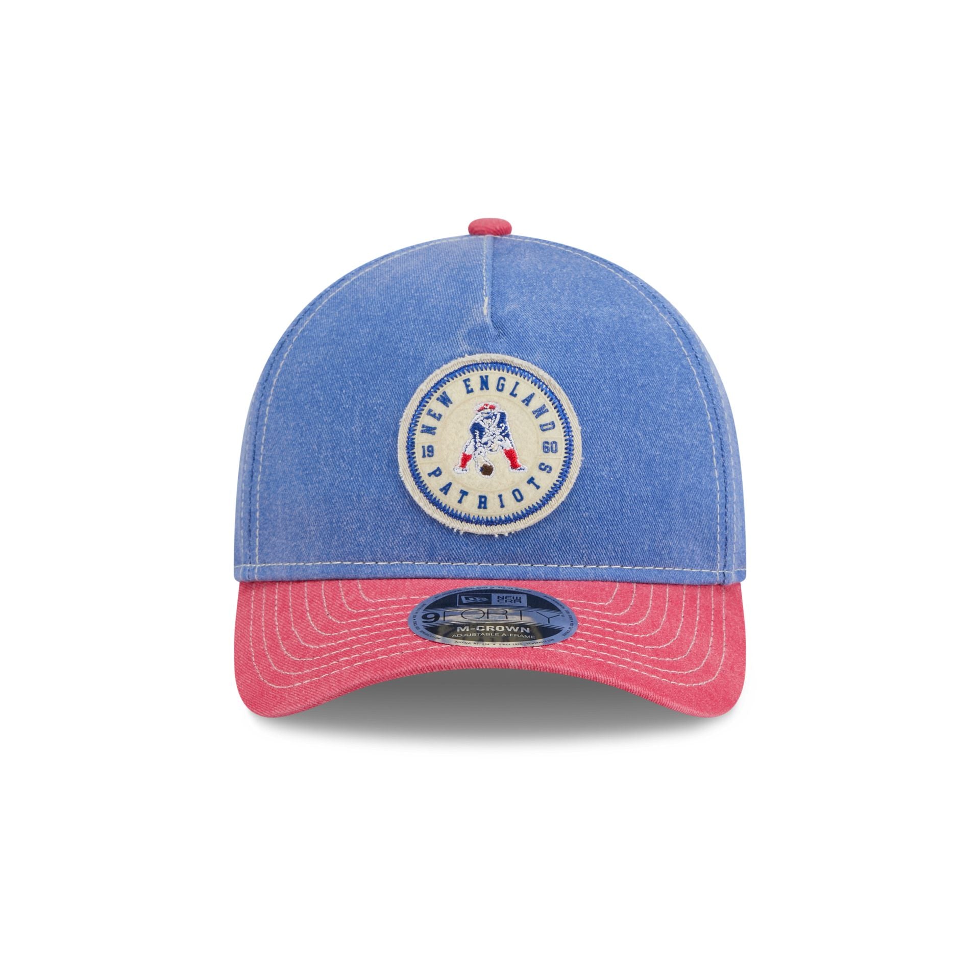 Alternative view of New England Patriots Felt 9Forty M-Crown A-Frame Snapback Hat