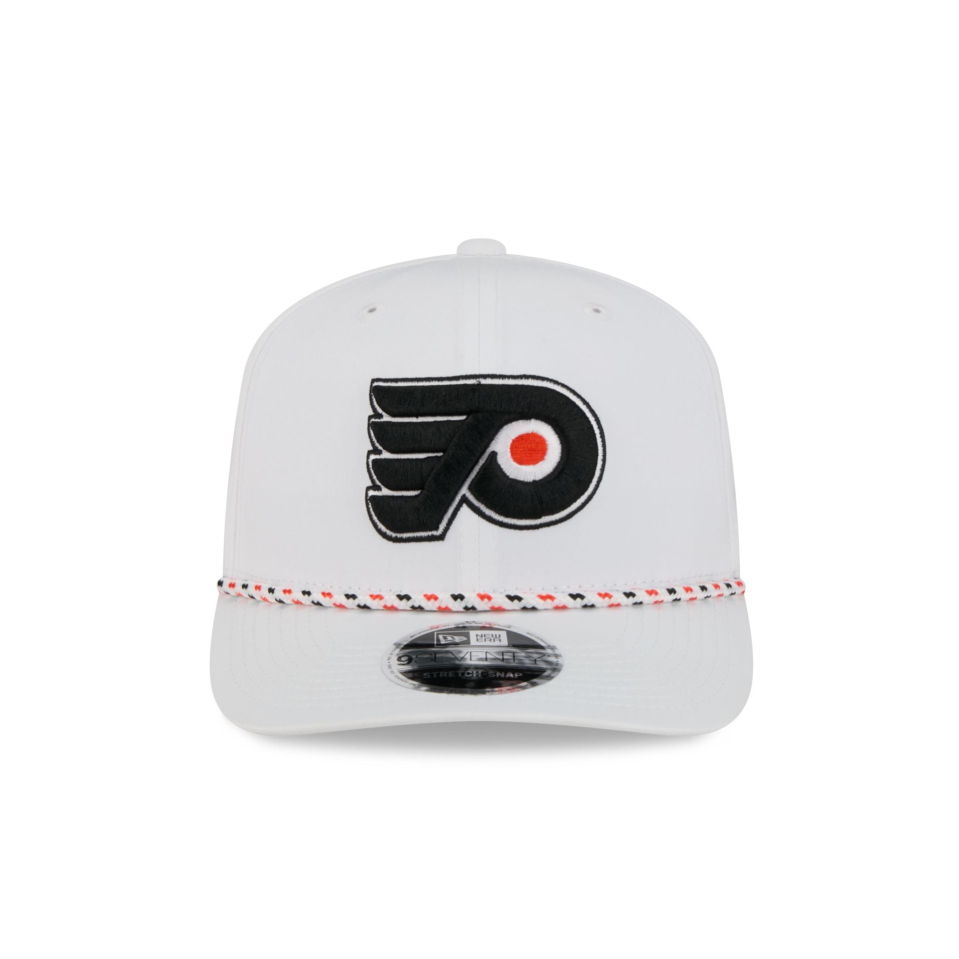 Alternative view of Philadelphia Flyers Optic White Performance Rope 9Seventy Stretch-Snap Hat