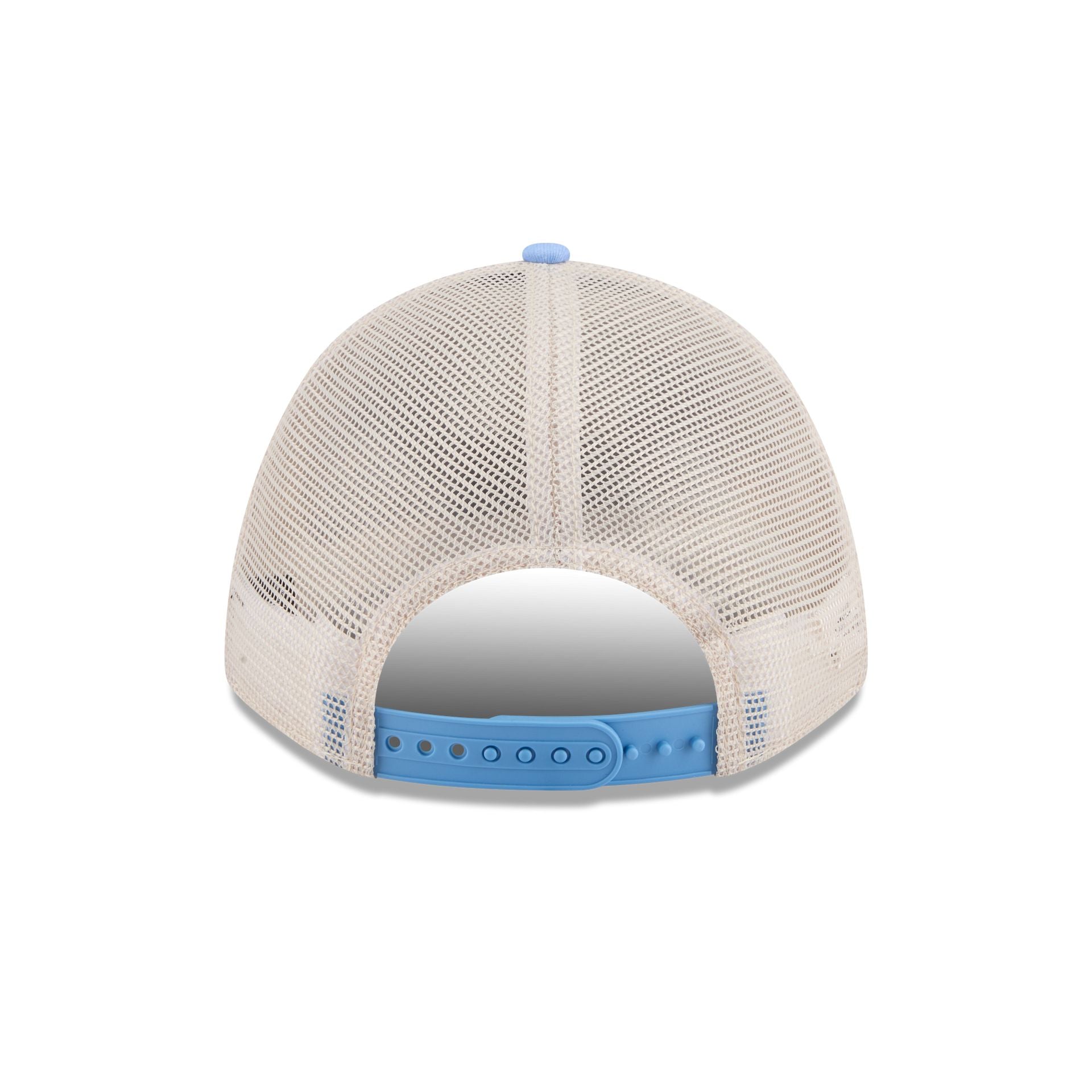 North Carolina Tar Heels Frayed 9Forty M-Crown A-Frame Trucker Hat - Image 6