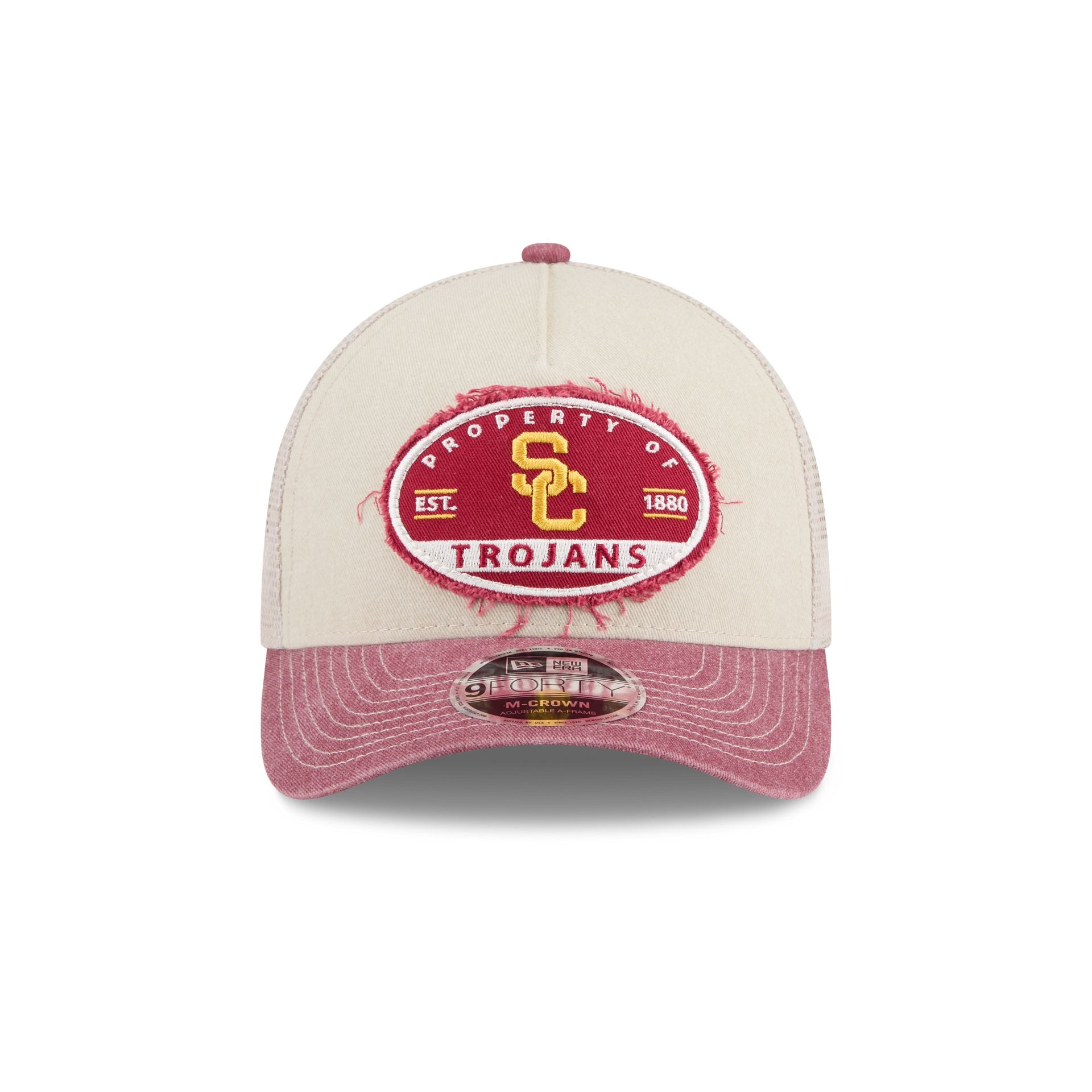 Alternative view of Usc Trojans Frayed 9Forty M-Crown A-Frame Trucker Hat