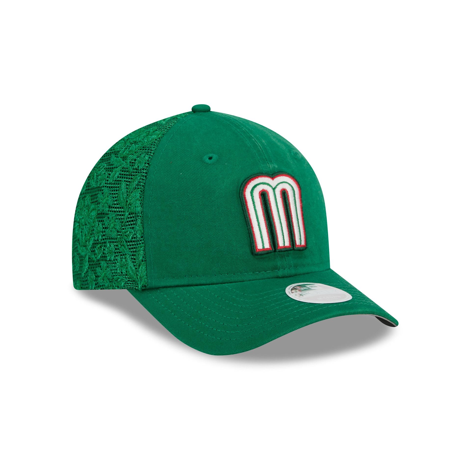 Mexico Floral Mesh Women's 9Forty M-Crown Trucker Hat - Image 3