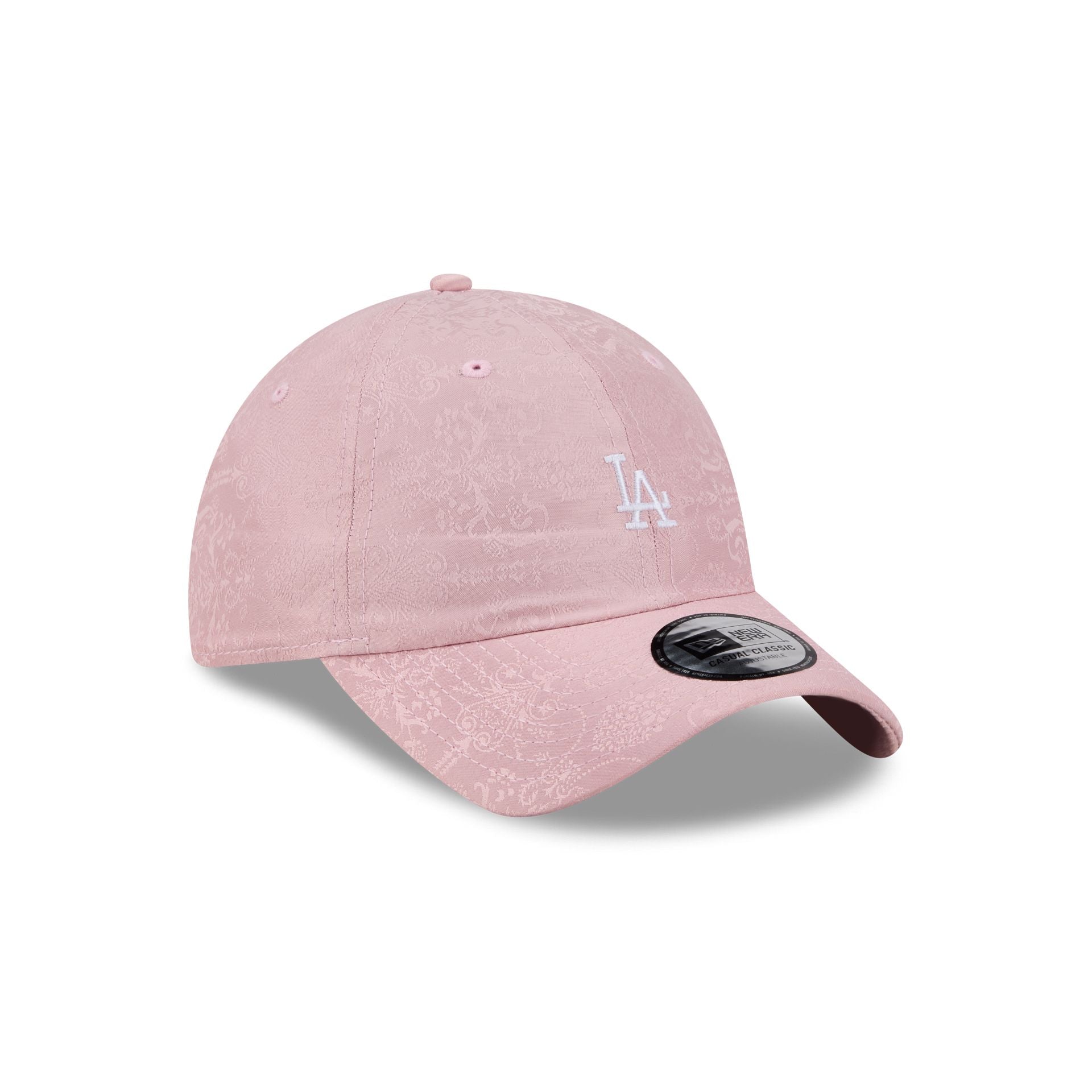Los Angeles Dodgers Vintage Satin Pink Casual Classic Adjustable Hat - Image 3