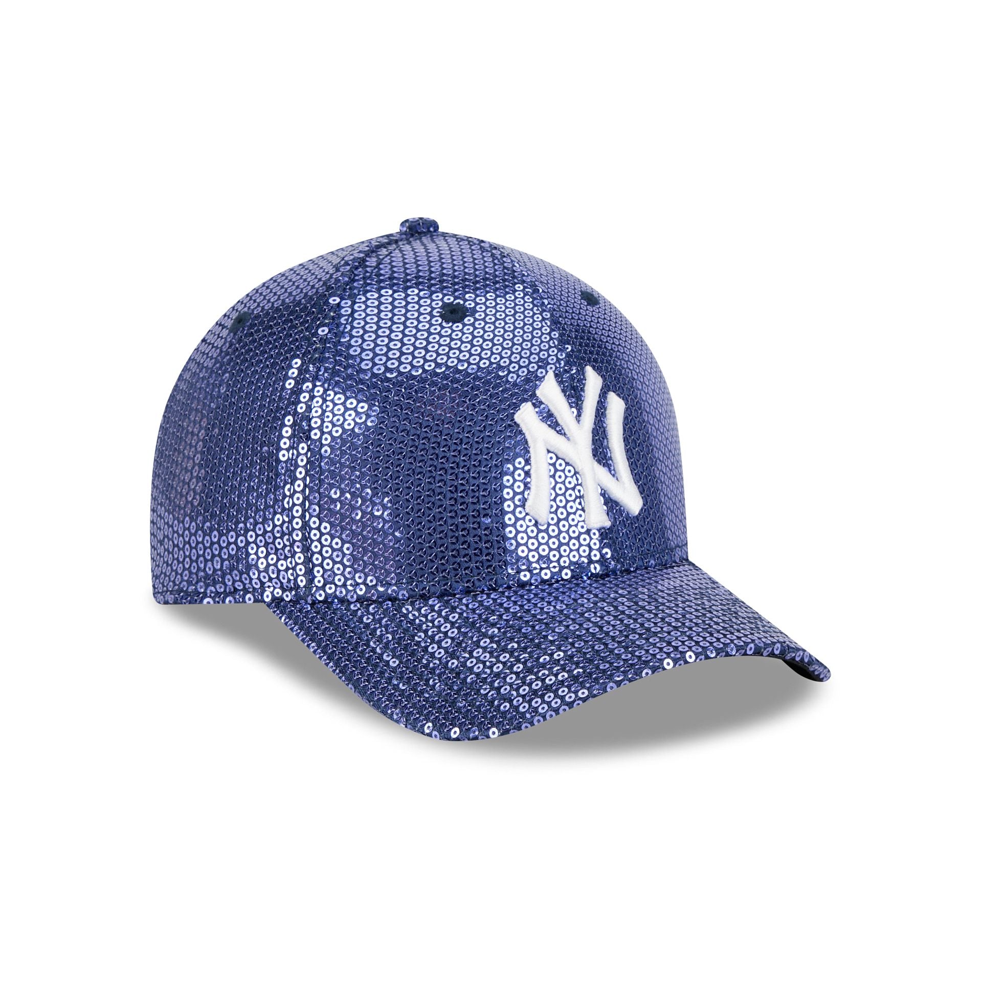 New York Yankees Sequin Women's 9Forty M-Crown Snapback Hat - Image 3