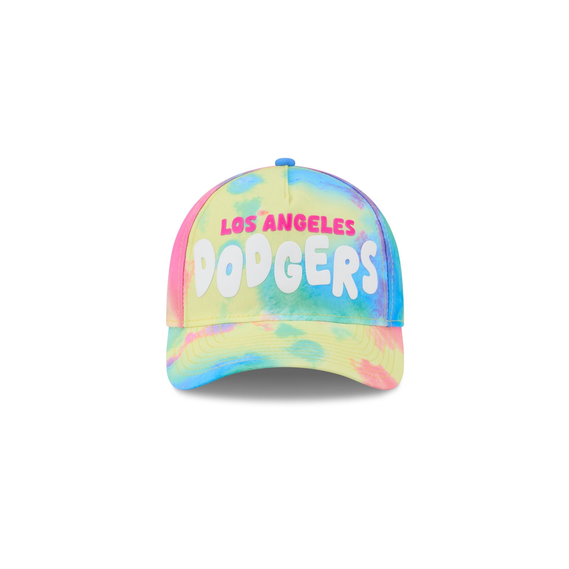 Alternative view of Los Angeles Dodgers Tie Dye Kids 9Forty M-Crown A-Frame Snapback Hat