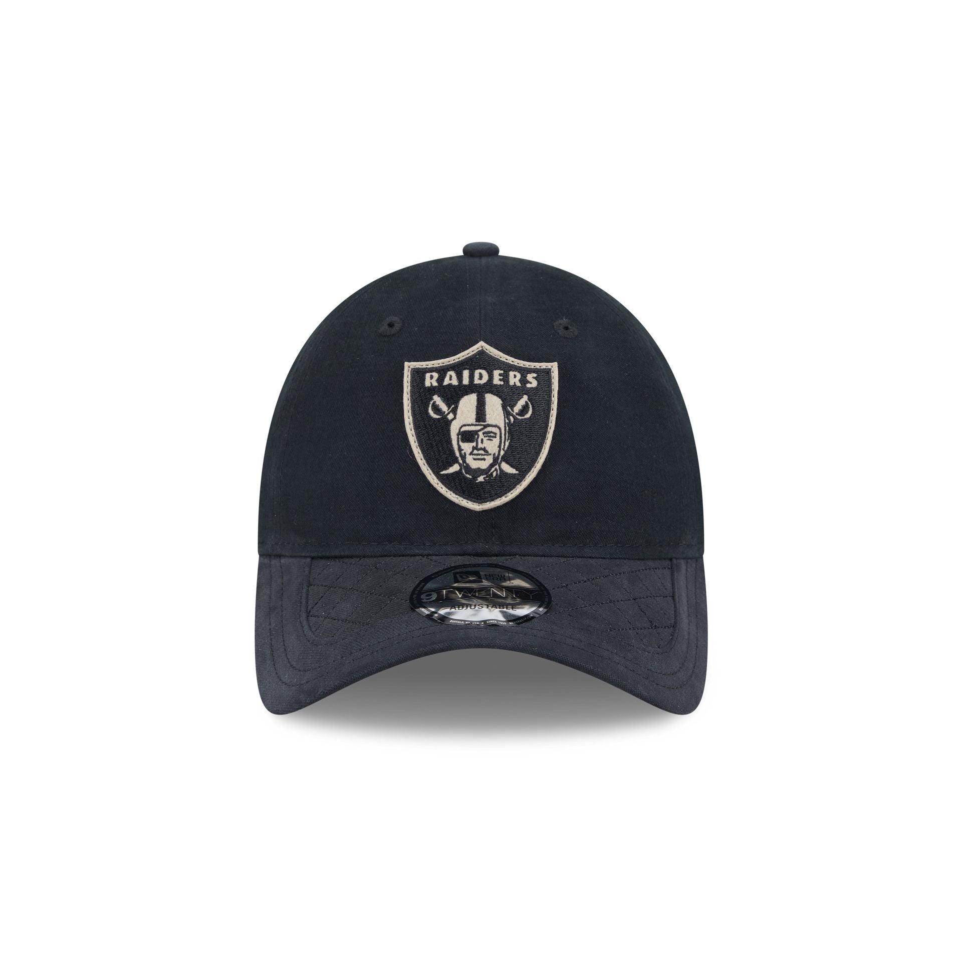 Alternative view of Las Vegas Raiders Quilted 9Twenty Adjustable Hat