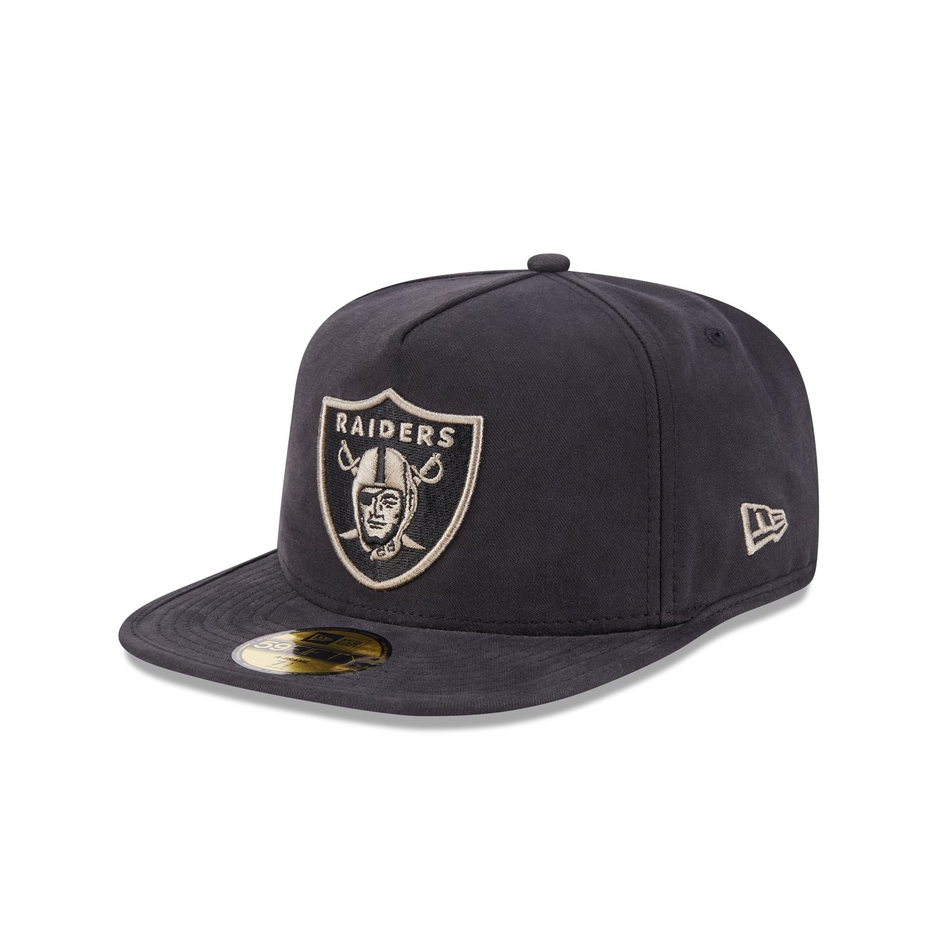 Las Vegas Raiders Quilted 59Fifty A-Frame Fitted Hat