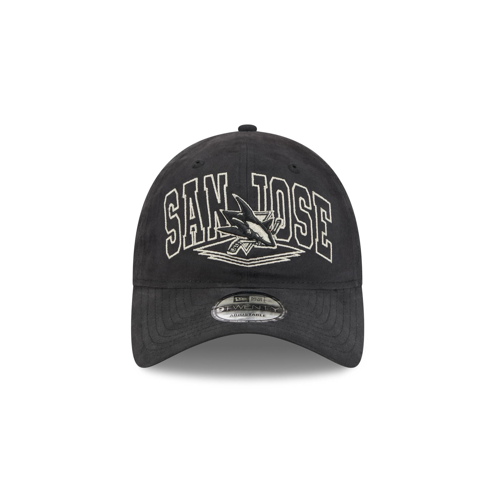 Alternative view of San Jose Sharks Quilted Wordmark 9Twenty Adjustable Hat