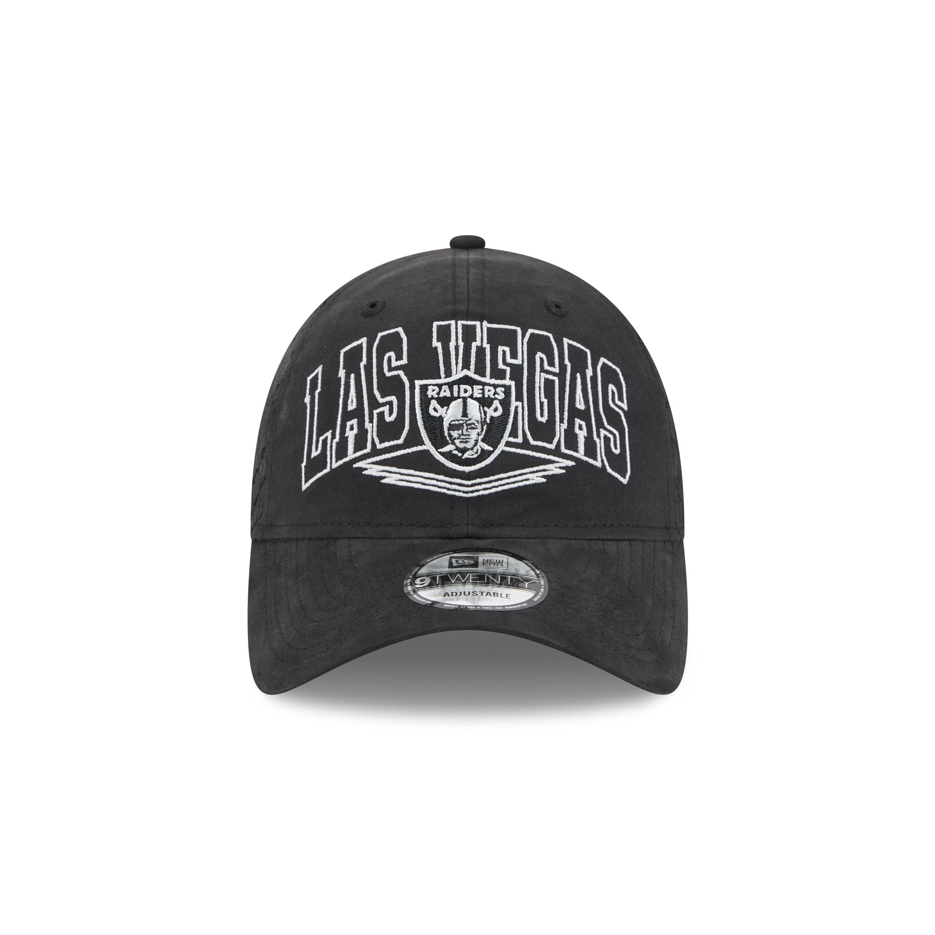 Alternative view of Las Vegas Raiders Quilted Wordmark 9Twenty Adjustable Hat