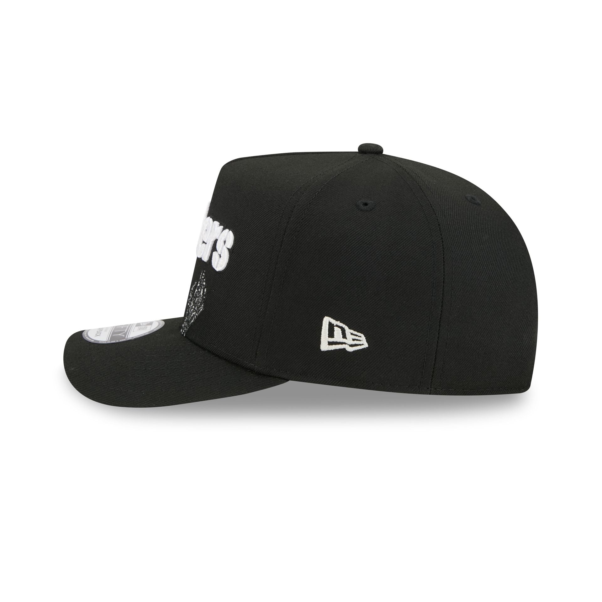 Pittsburgh Steelers Skeletal Script 9Fifty A-Frame Snapback Hat - Image 5