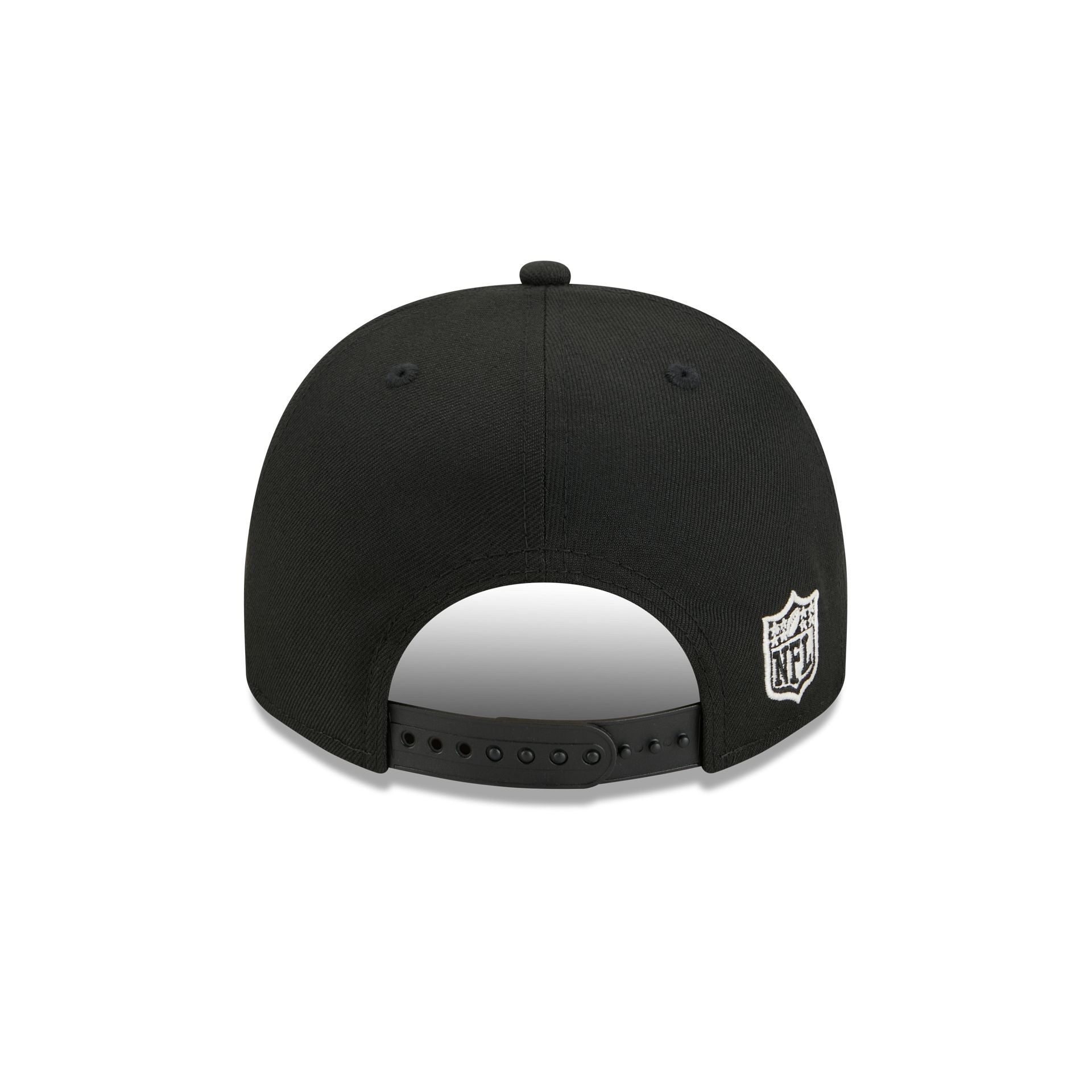Pittsburgh Steelers Skeletal Script 9Fifty A-Frame Snapback Hat - Image 7