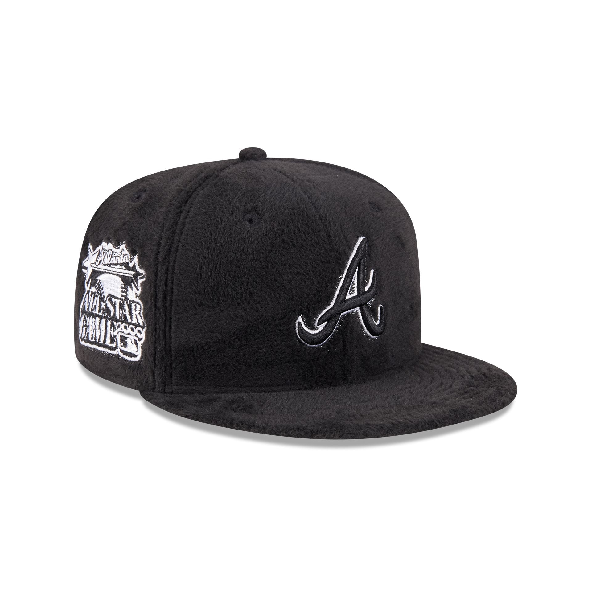 Just Caps Static Logo Atlanta Braves 59Fifty Fitted Cap