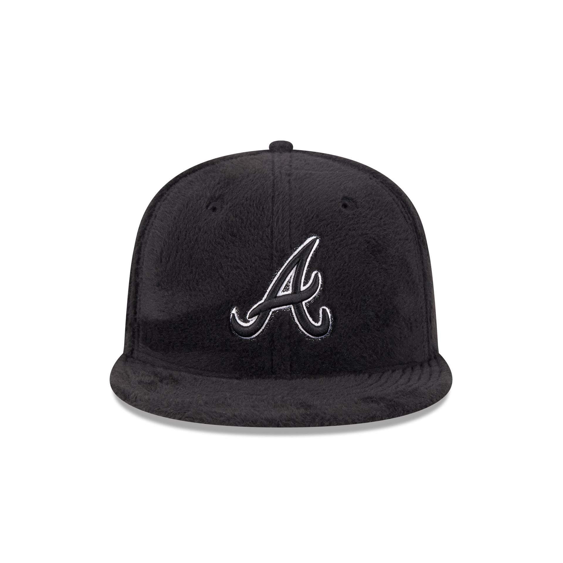 Alternative view of Just Caps Static Logo Atlanta Braves 59Fifty Fitted Cap