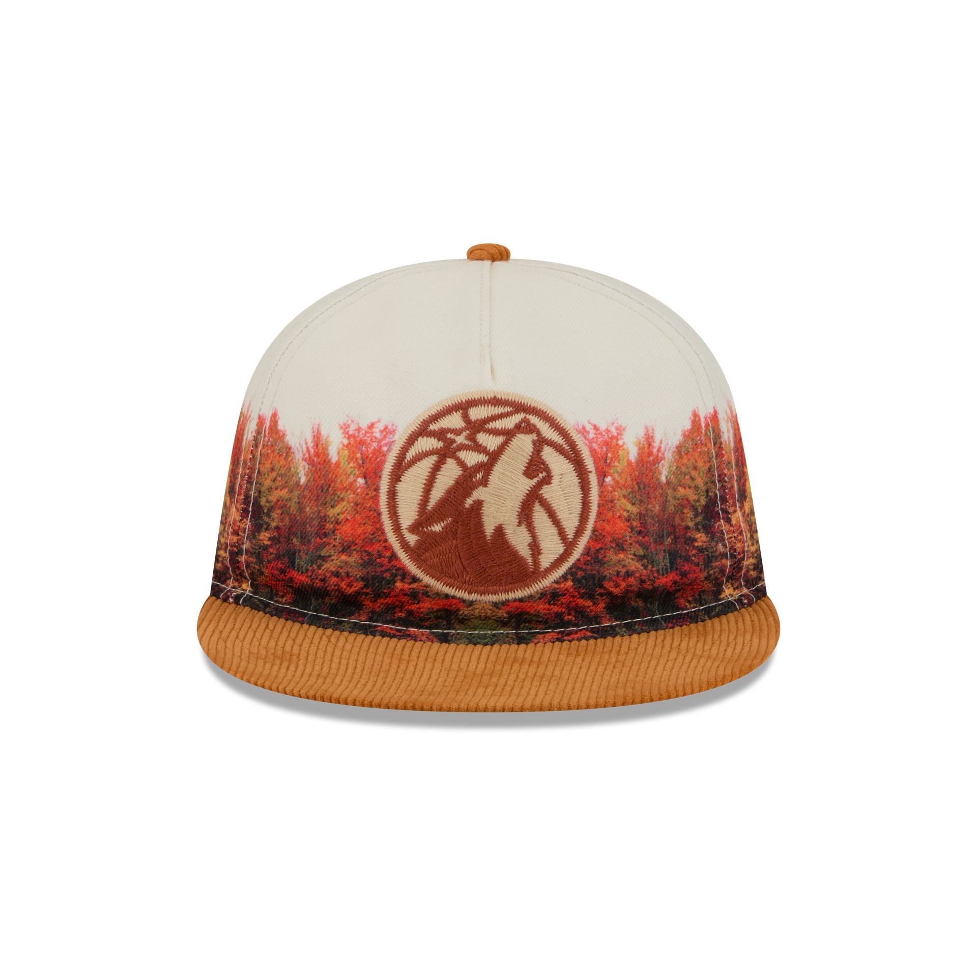 Alternative view of Minnesota Timberwolves Fall Forest Retro Crown 9Fifty Adjustable Hat