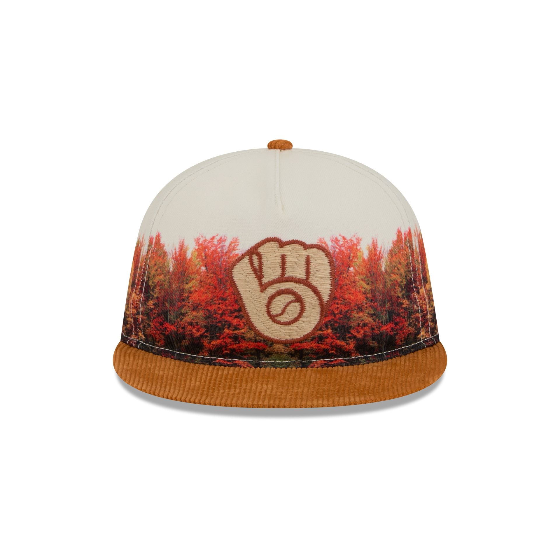 Alternative view of Milwaukee Brewers Fall Forest Retro Crown 9Fifty Adjustable Hat