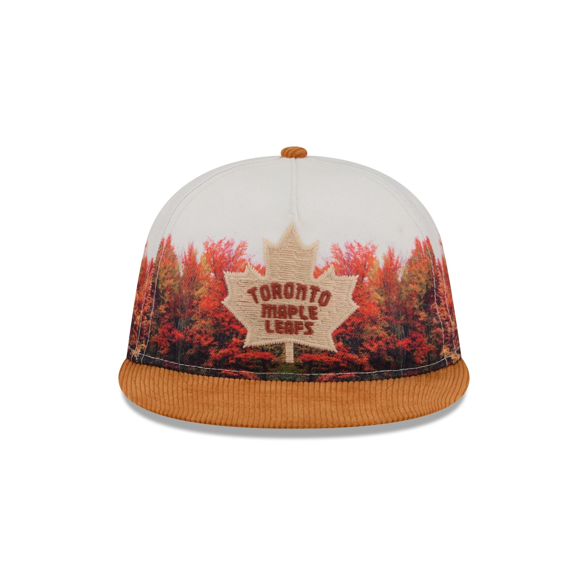 Alternative view of Toronto Maple Leafs Fall Forest Retro Crown 9Fifty Adjustable Hat