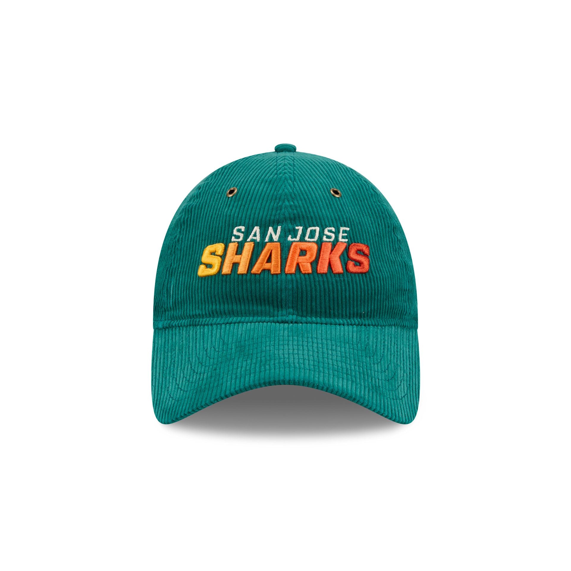 Alternative view of San Jose Sharks Gradient Corduroy 9Twenty Adjustable Hat