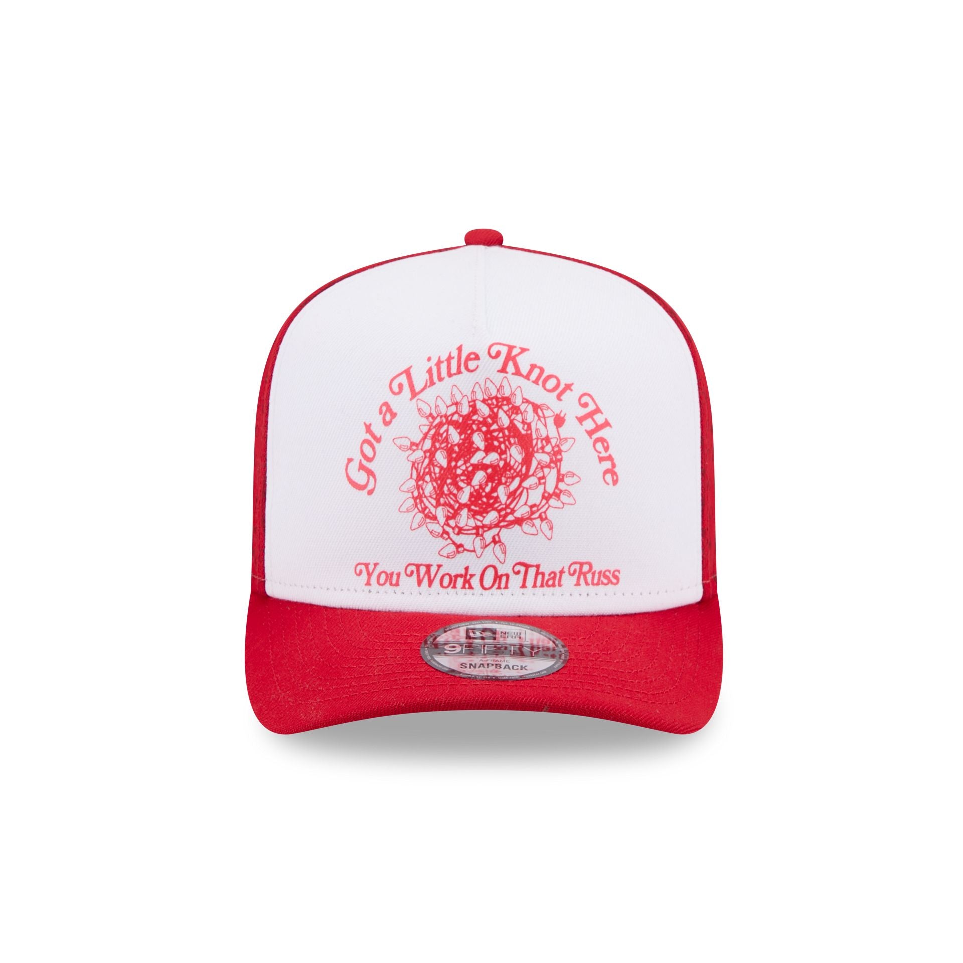 Alternative view of National Lampoon's Christmas Vacation Got A Little Knot Here 9Fifty A-Frame Snapback Hat