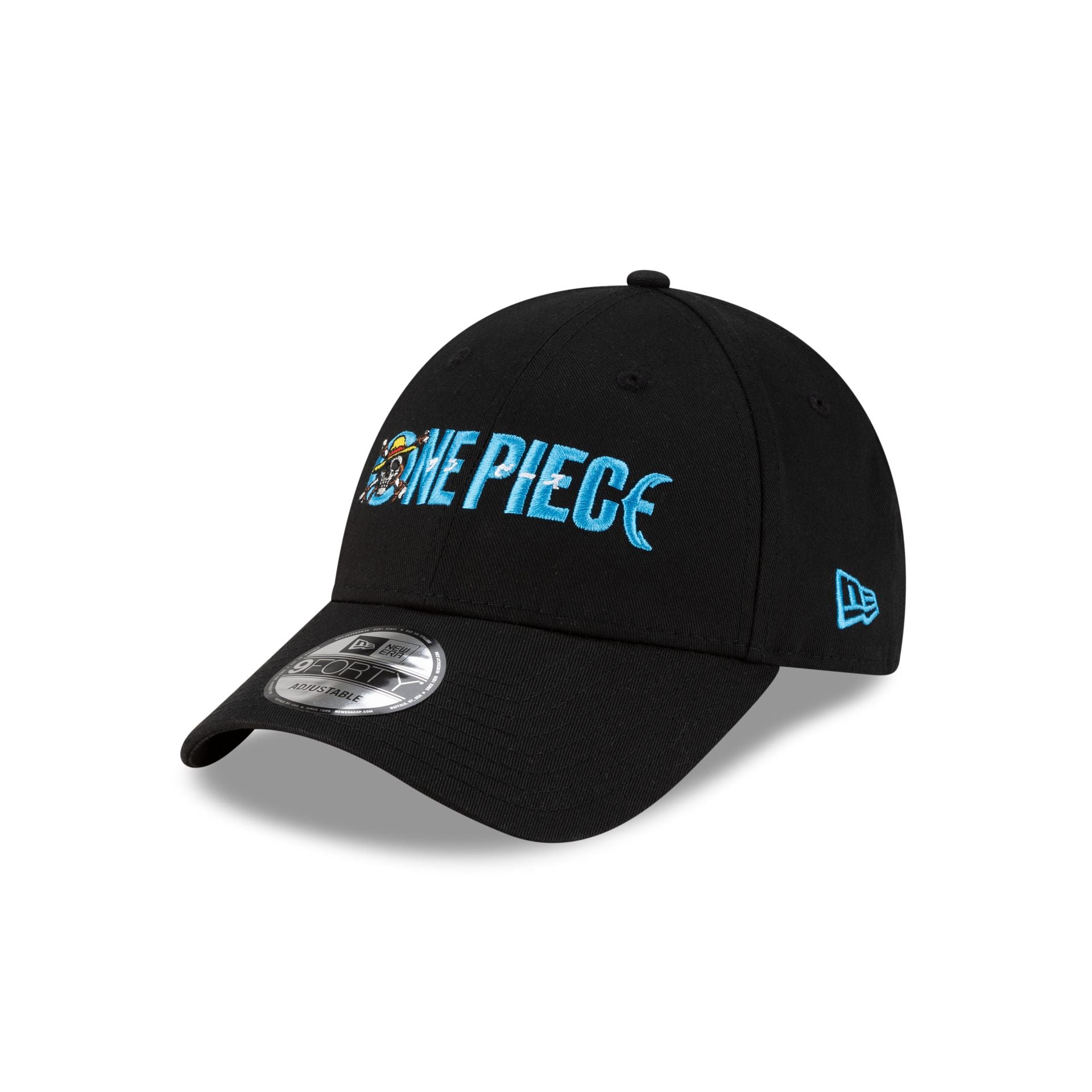 One Piece Black 9Forty Adjustable Hat - Image 3