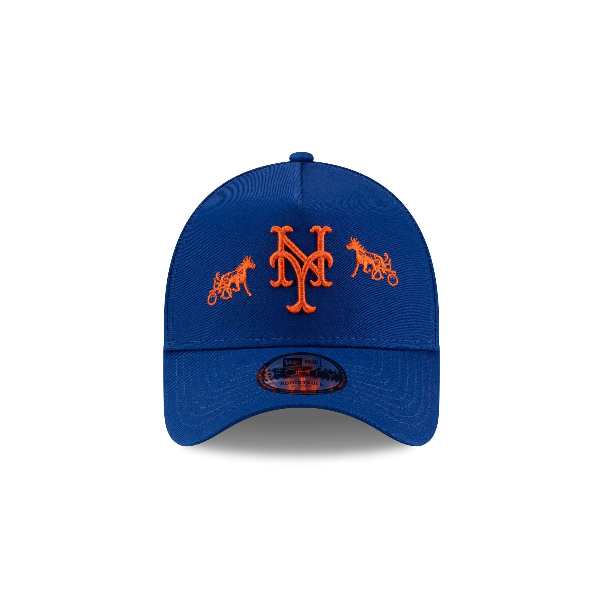 Alternative view of Siegelman Stable X New York Mets Blue 9Forty A-Frame Snapback Hat