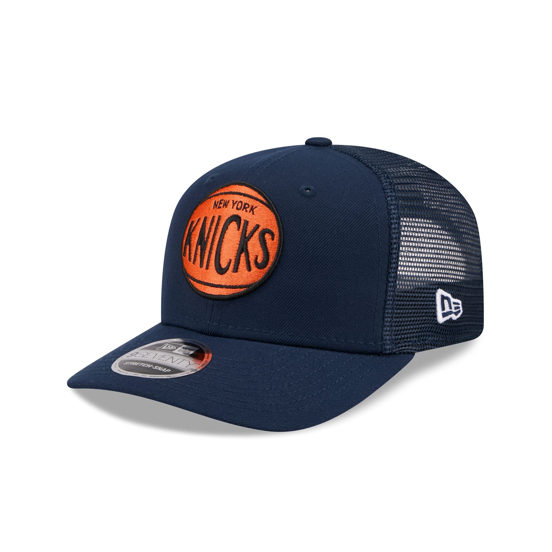 New York Knicks 1968-1975 Hardwood Classics 9Seventy Trucker Hat