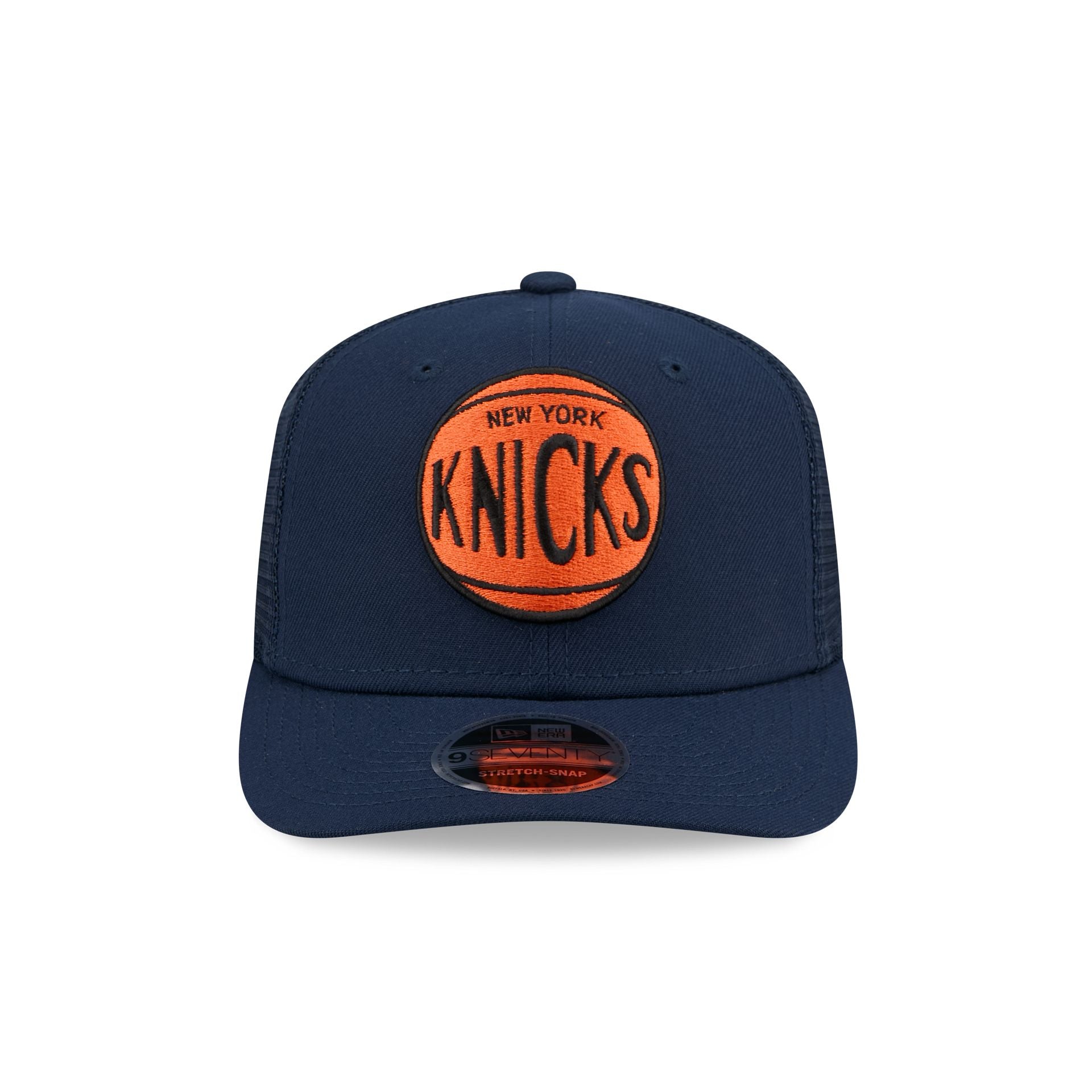 Alternative view of New York Knicks 1968-1975 Hardwood Classics 9Seventy Trucker Hat
