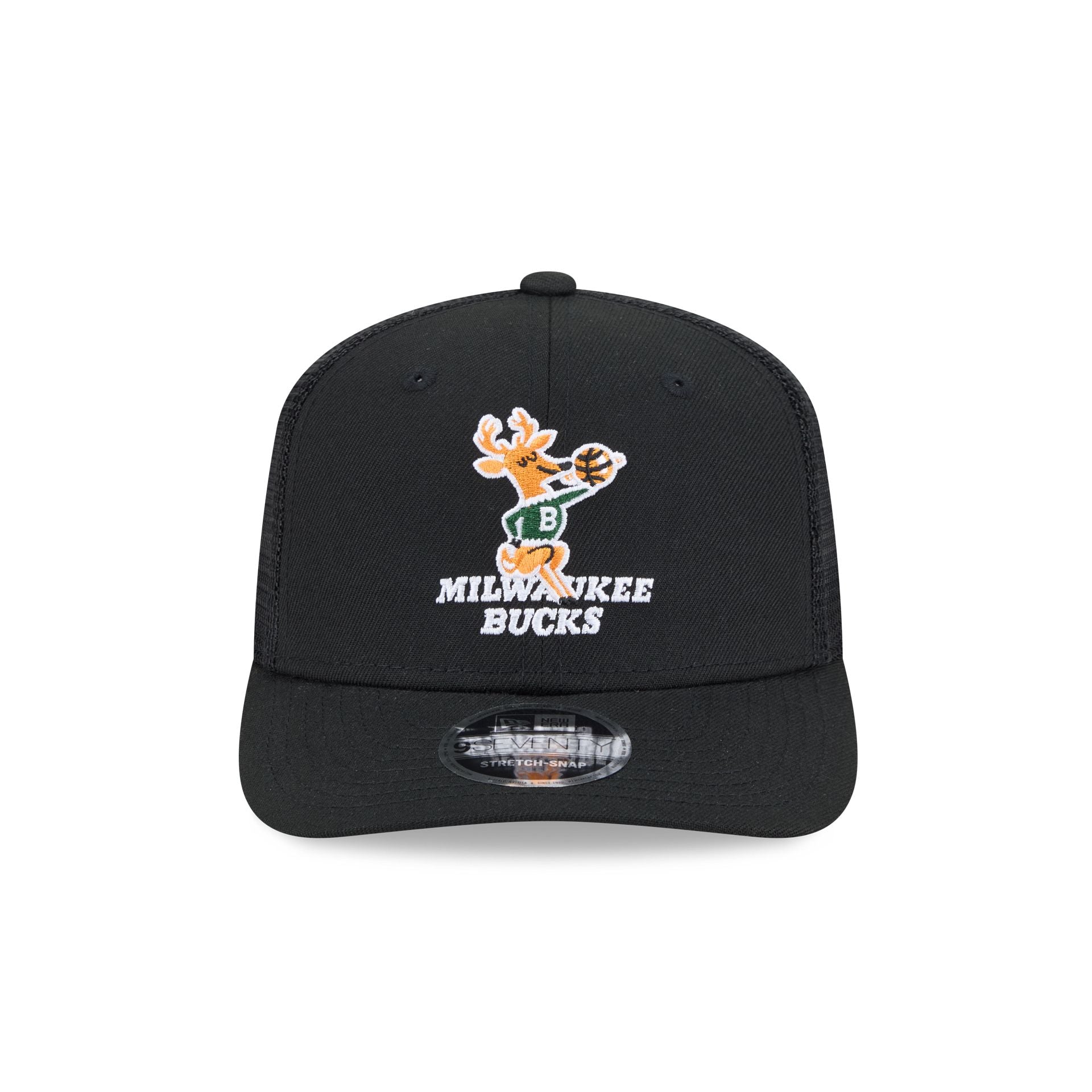 Alternative view of Milwaukee Bucks 1968-1992 Hardwood Classics 9Seventy Trucker Hat