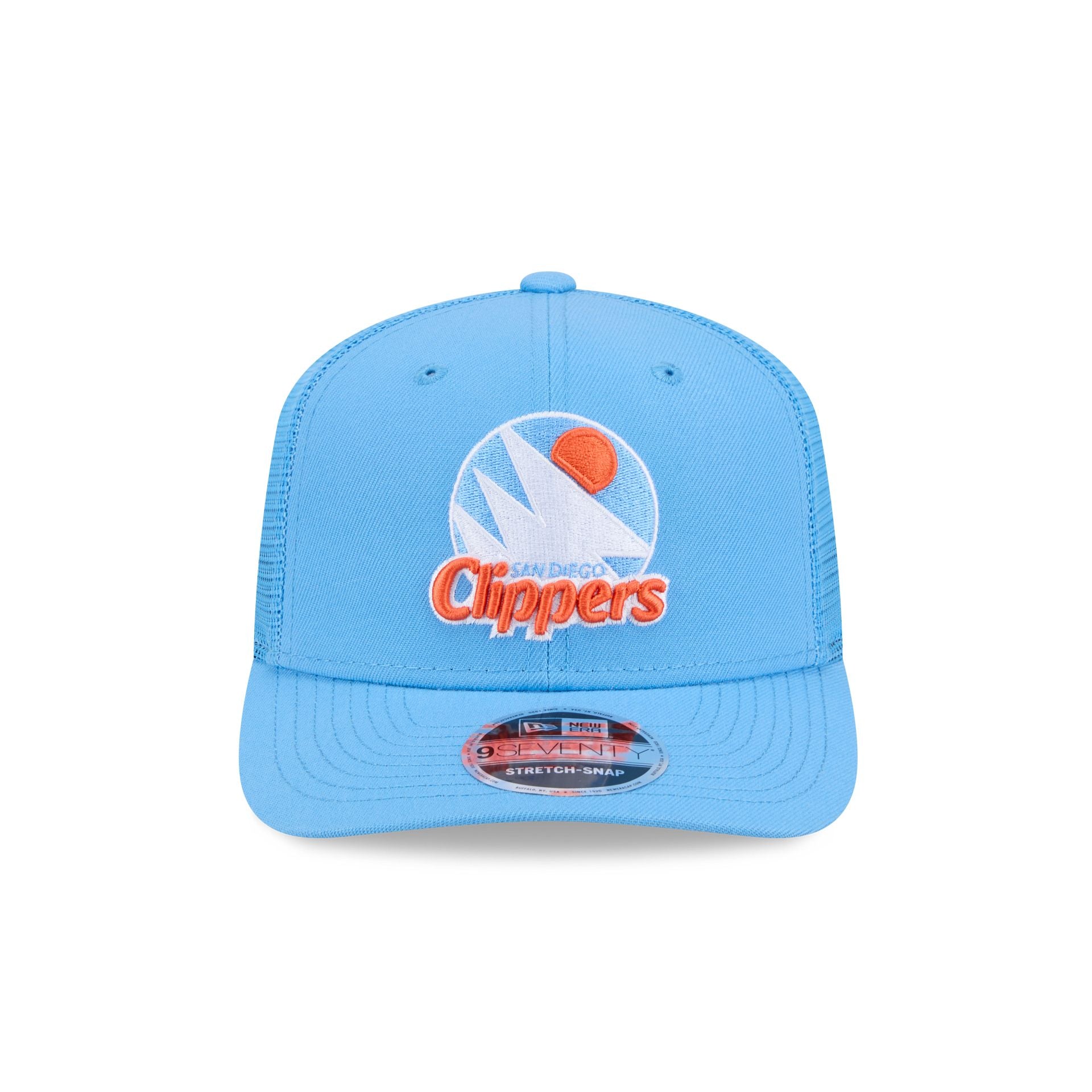 Alternative view of San Diego Clippers 1978-1981 Hardwood Classics 9Seventy Trucker Hat